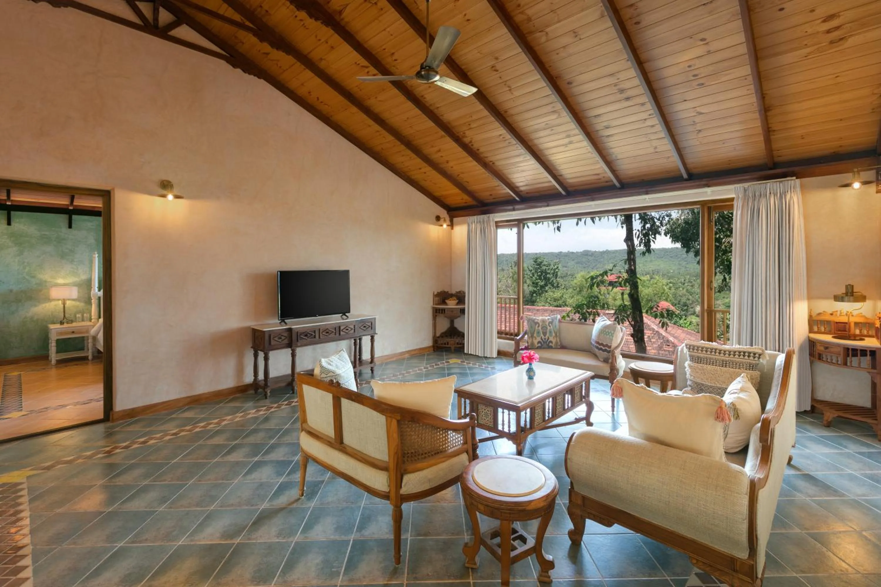 Seating area in Amritara Aura Resort & Spa