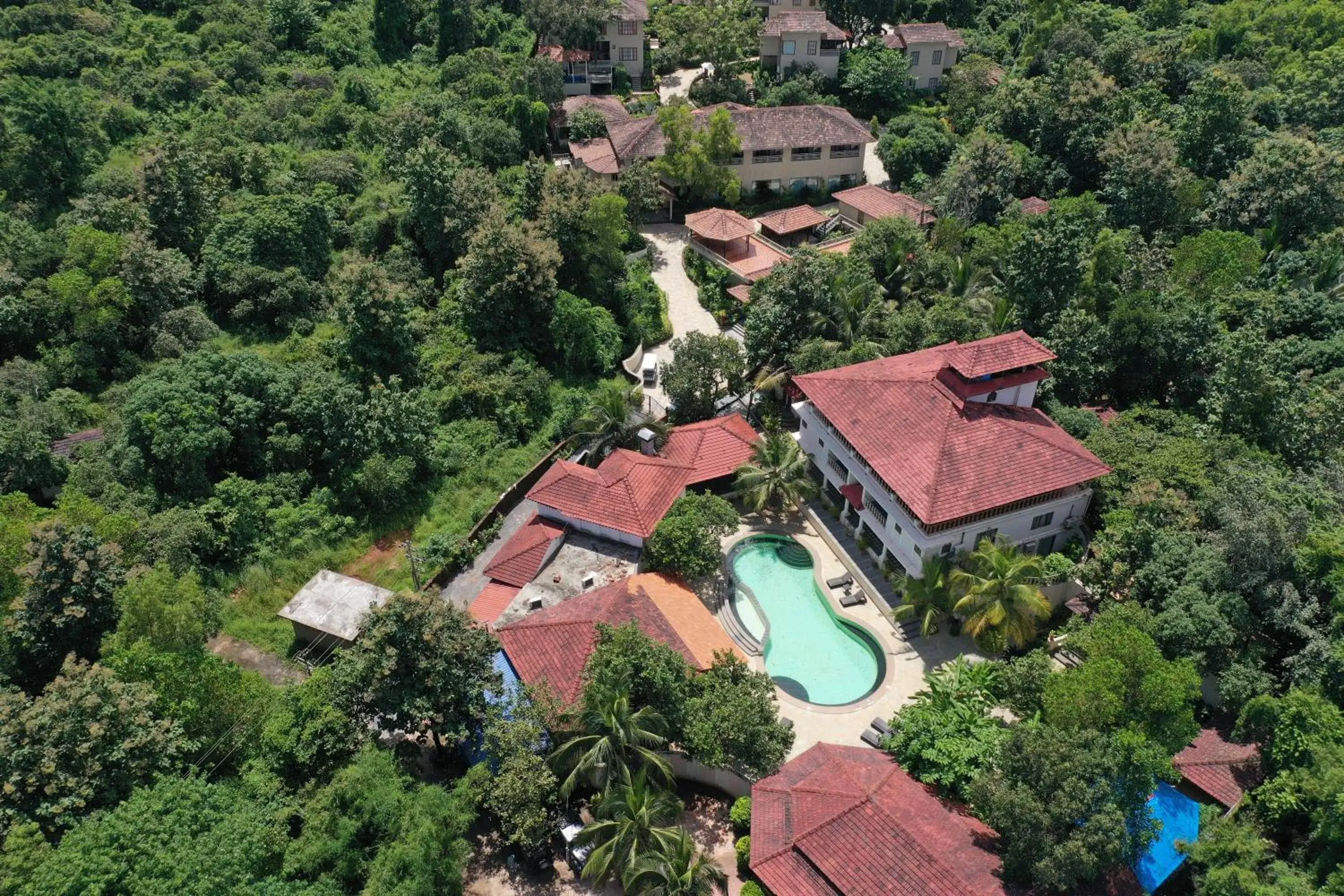 Bird's eye view in Amritara Aura Resort & Spa Bird's eye view in Amritara Aura Resort & Spa