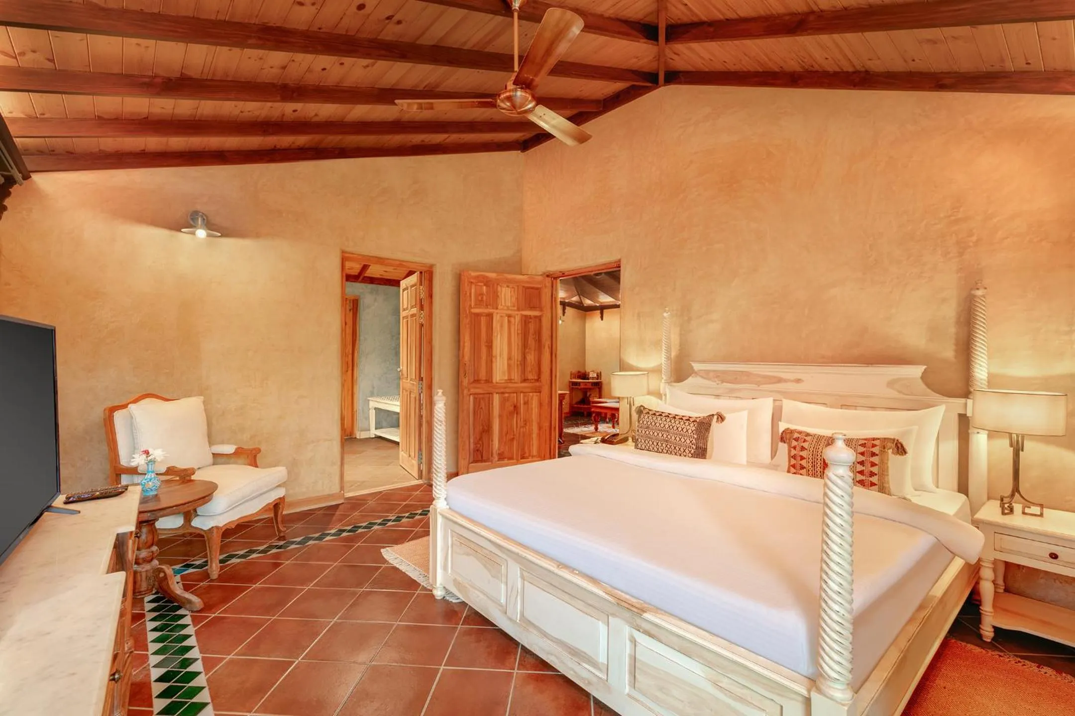 Bedroom, Bed in Amritara Aura Resort & Spa