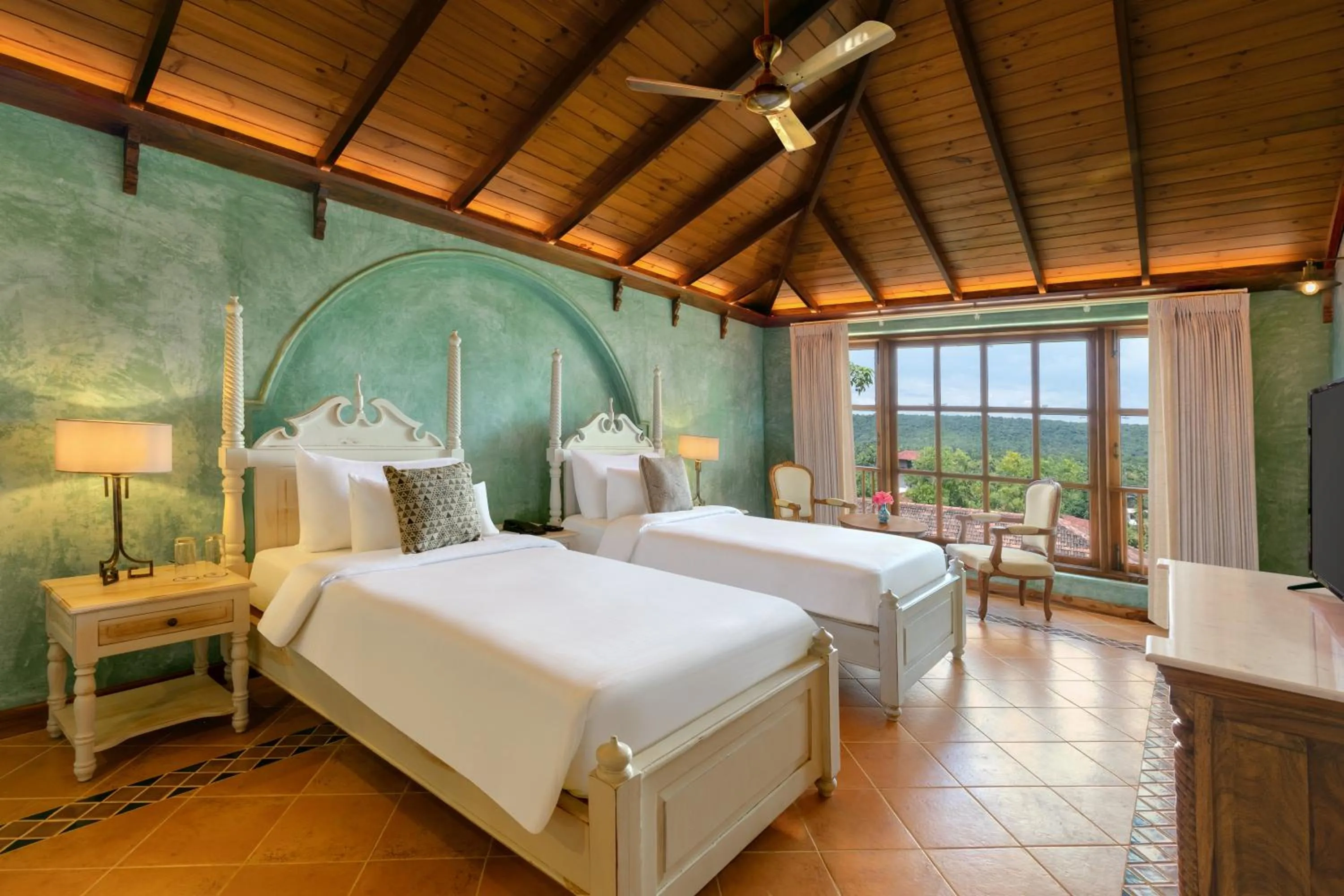 Bedroom, Bed in Amritara Aura Resort & Spa