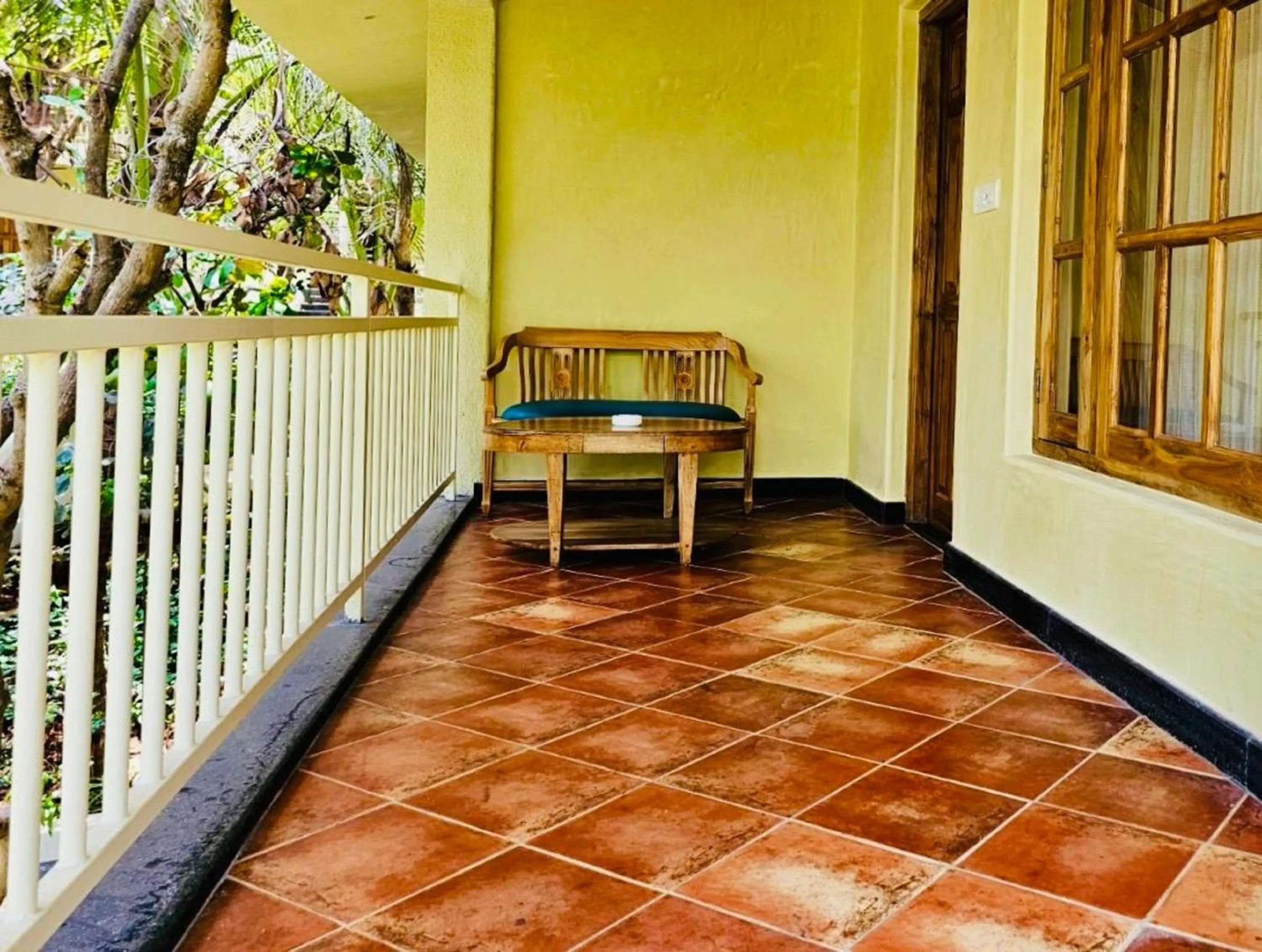 Patio in Amritara Aura Resort & Spa