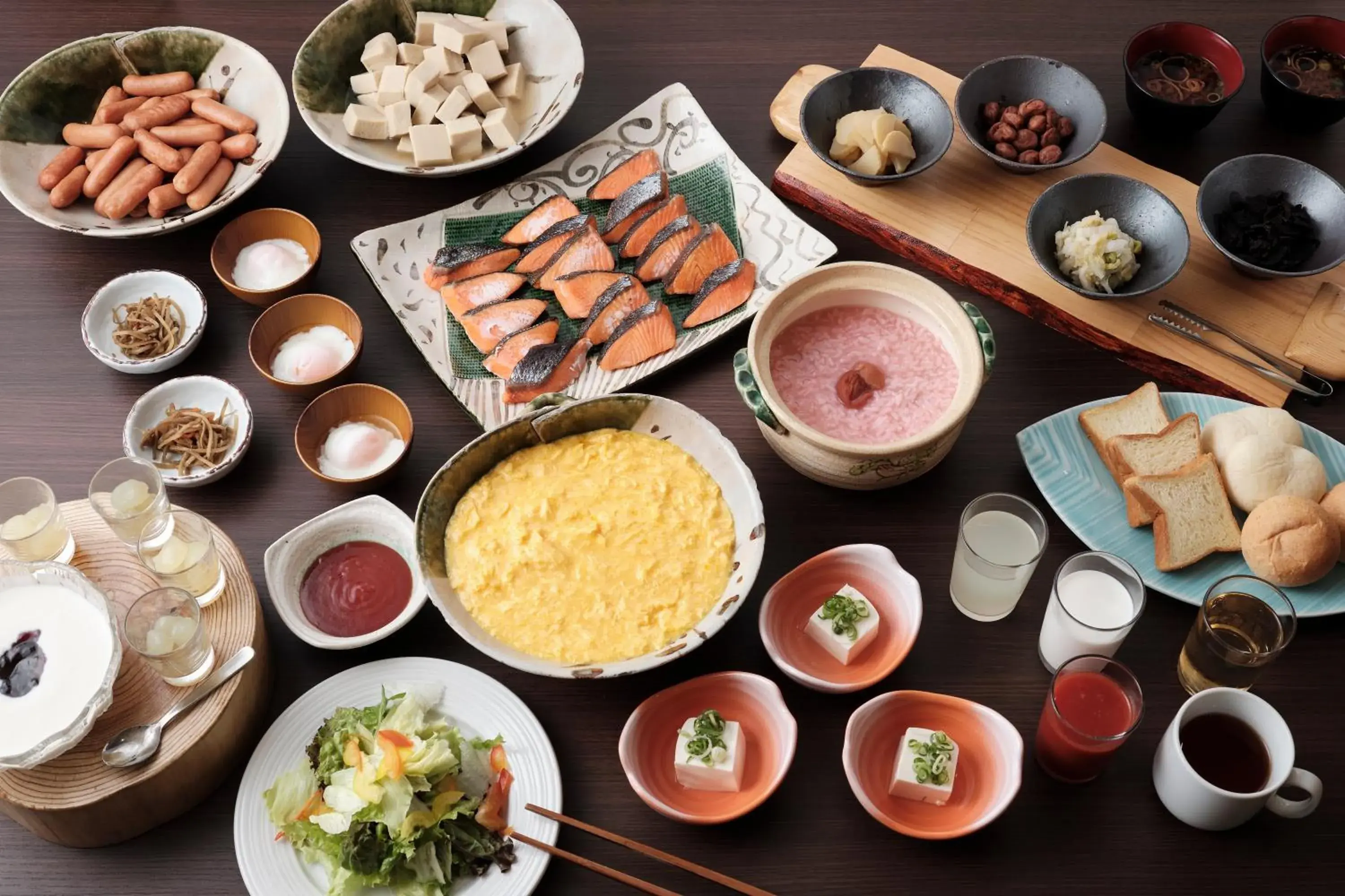 Breakfast in Sansuikan Kawayu Matsuya Breakfast in Sansuikan Kawayu Matsuya