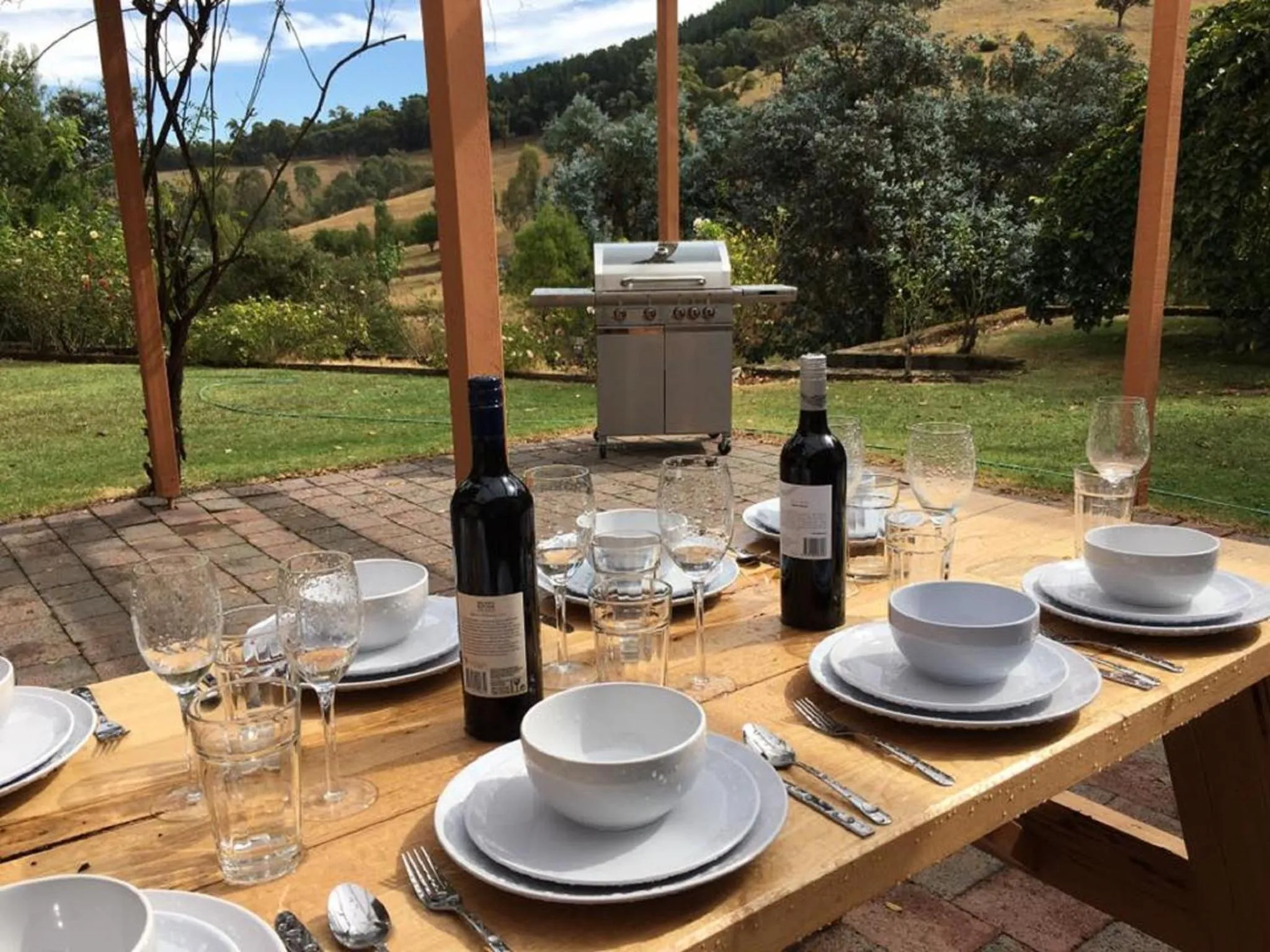 Patio in Rosewhite House
