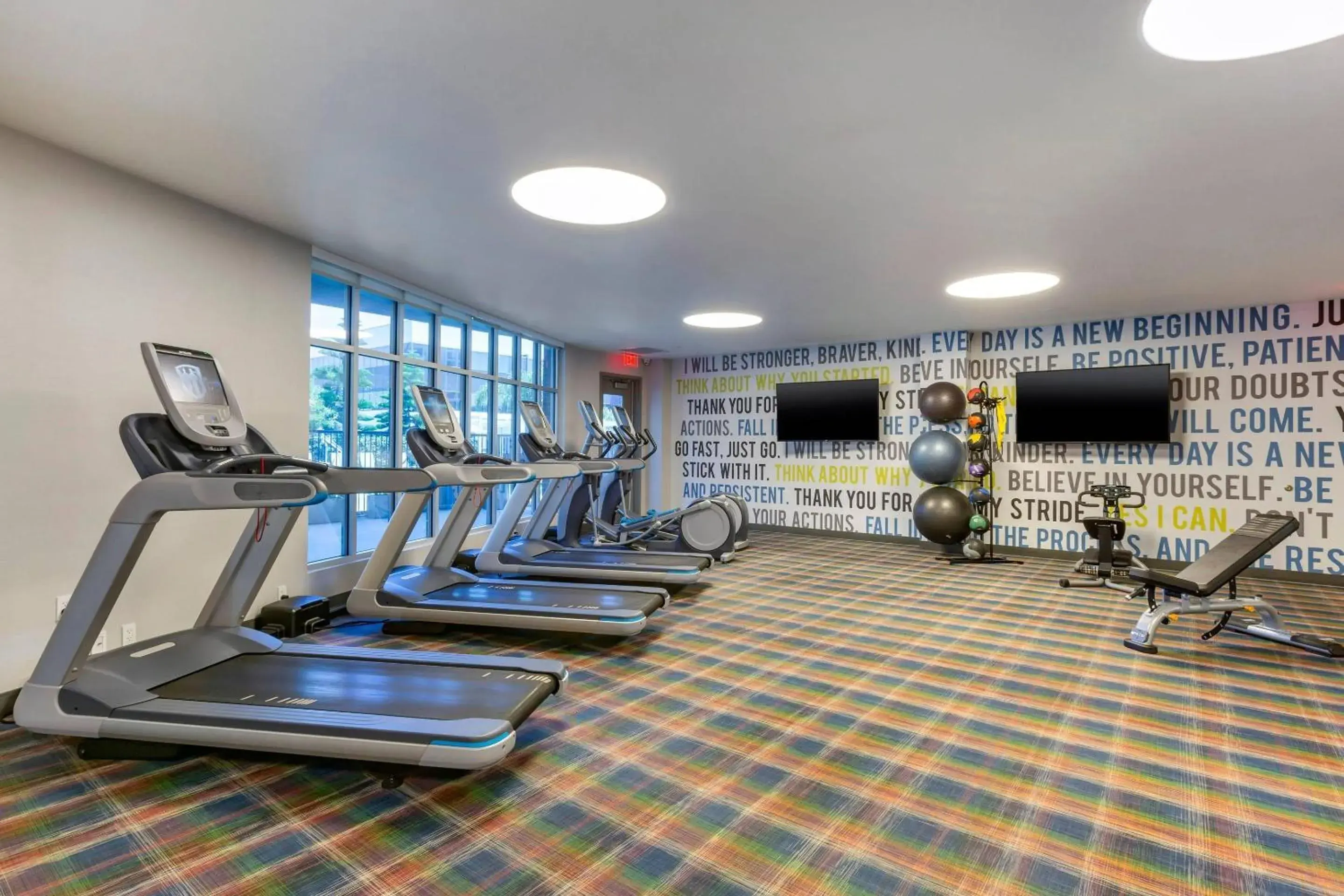 Fitness centre/facilities in Cambria Hotel LAX Fitness centre/facilities in Cambria Hotel LAX