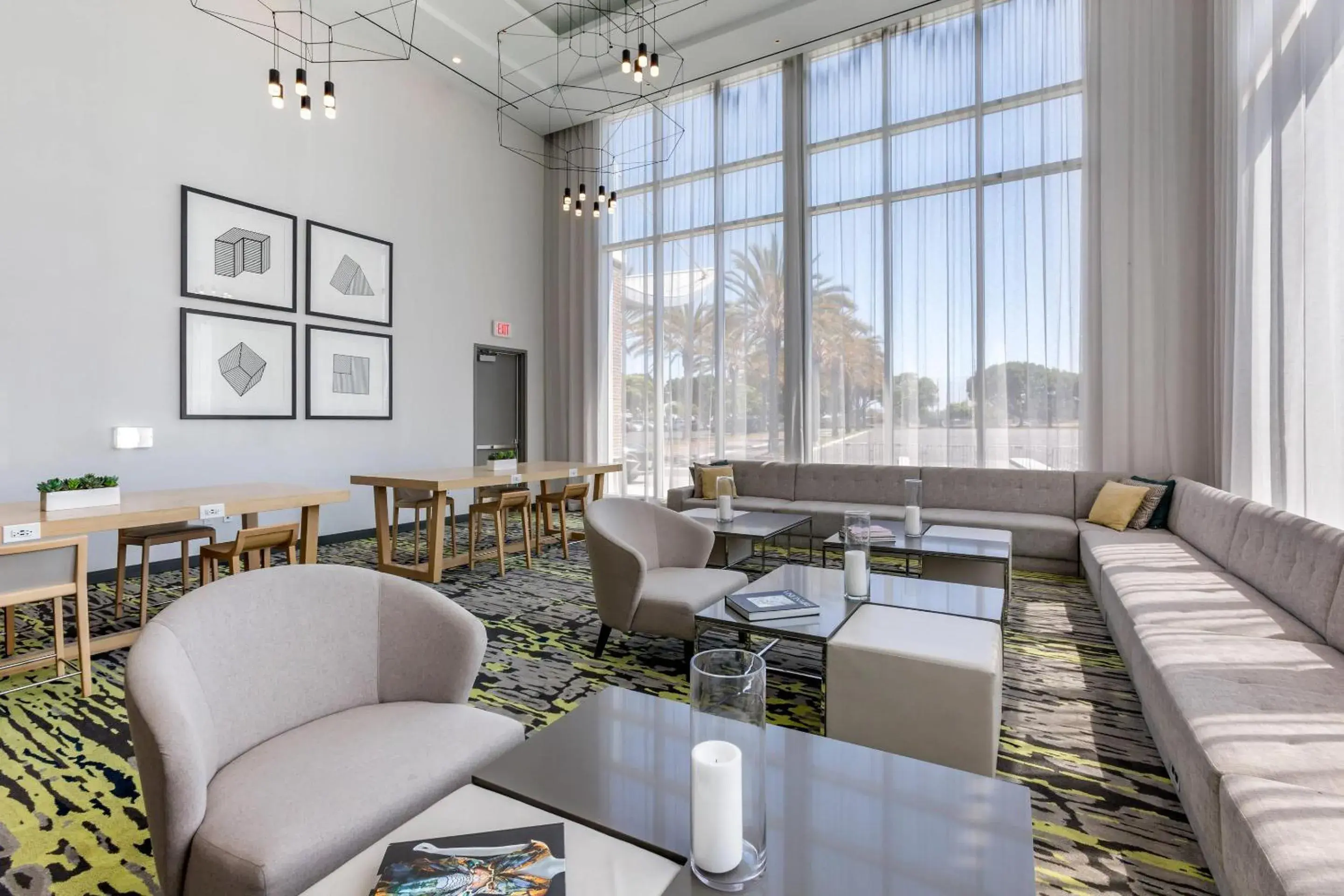 Lobby or reception in Cambria Hotel LAX Lobby or reception in Cambria Hotel LAX