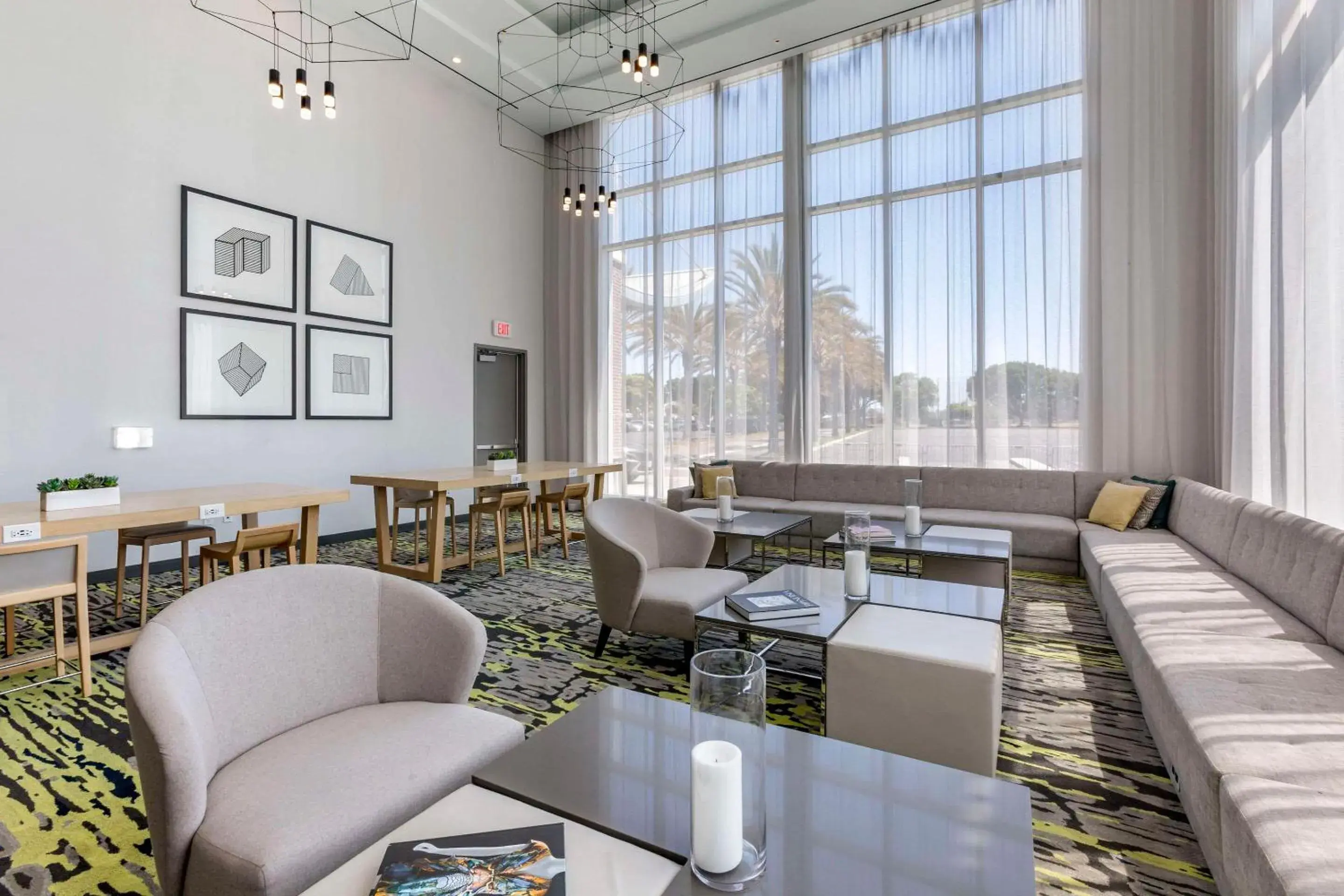 Lobby or reception in Cambria Hotel LAX Lobby or reception in Cambria Hotel LAX