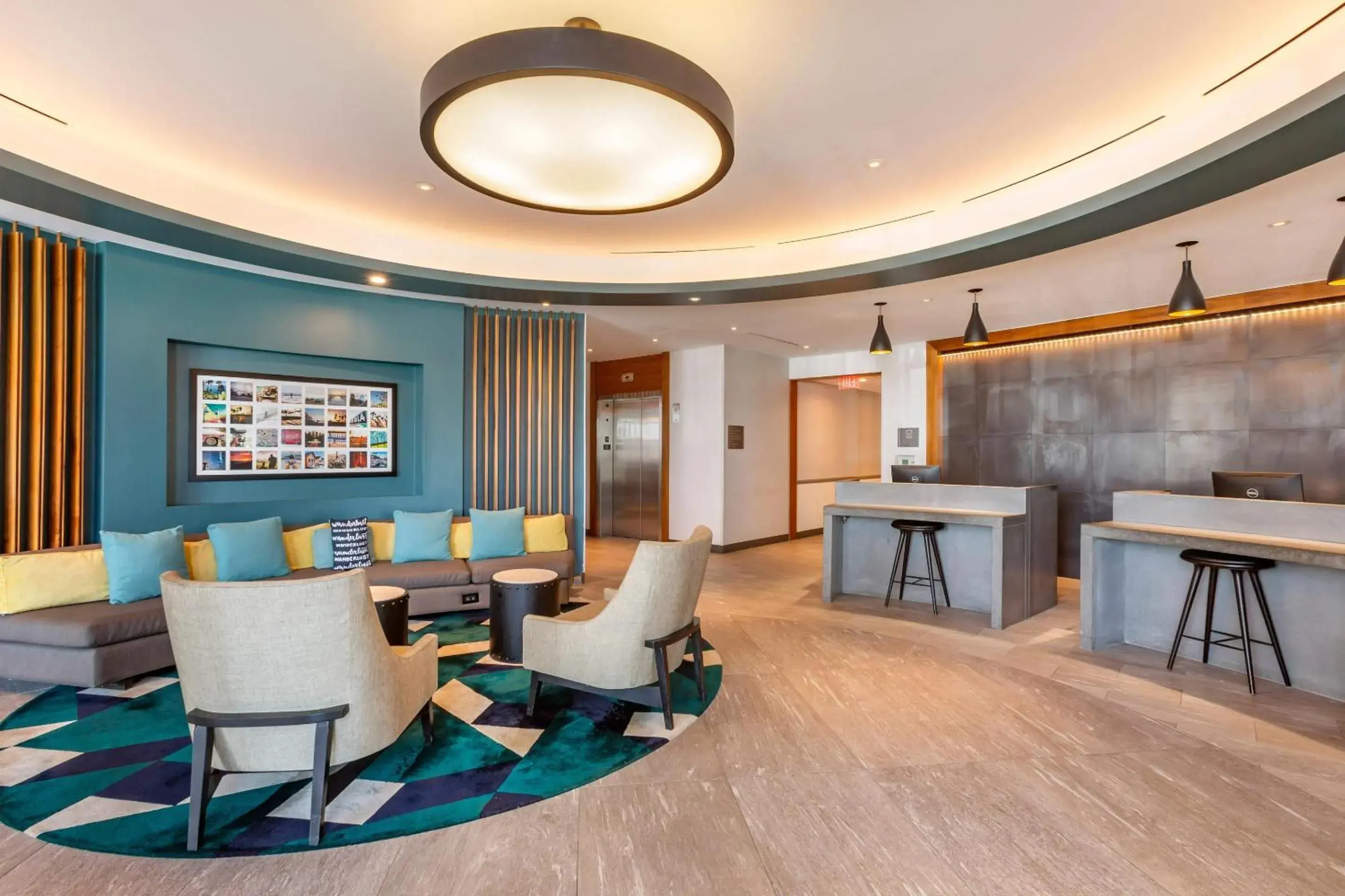 Lobby or reception in Cambria Hotel LAX Lobby or reception in Cambria Hotel LAX