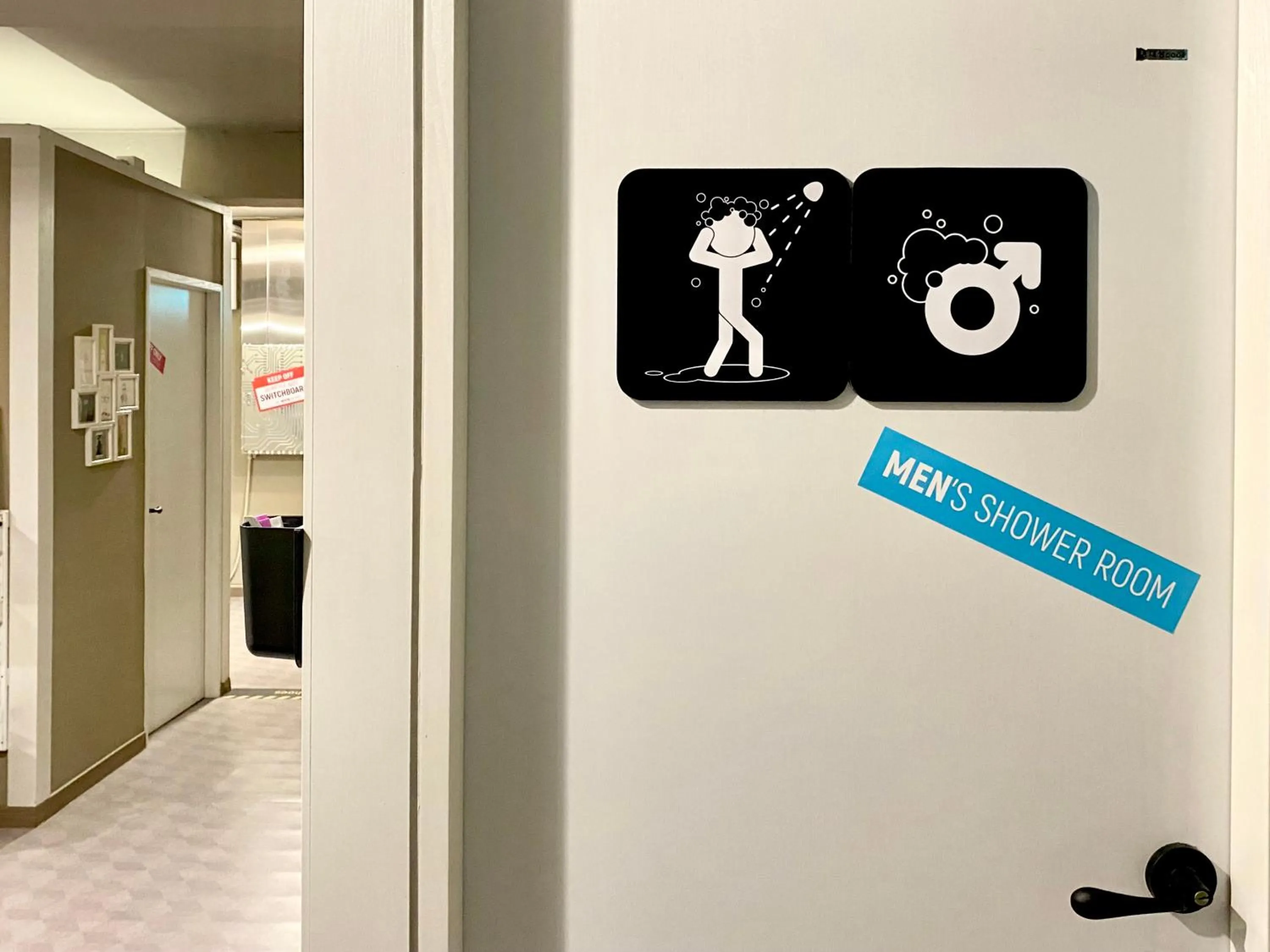 Shower in Sohostel Korea