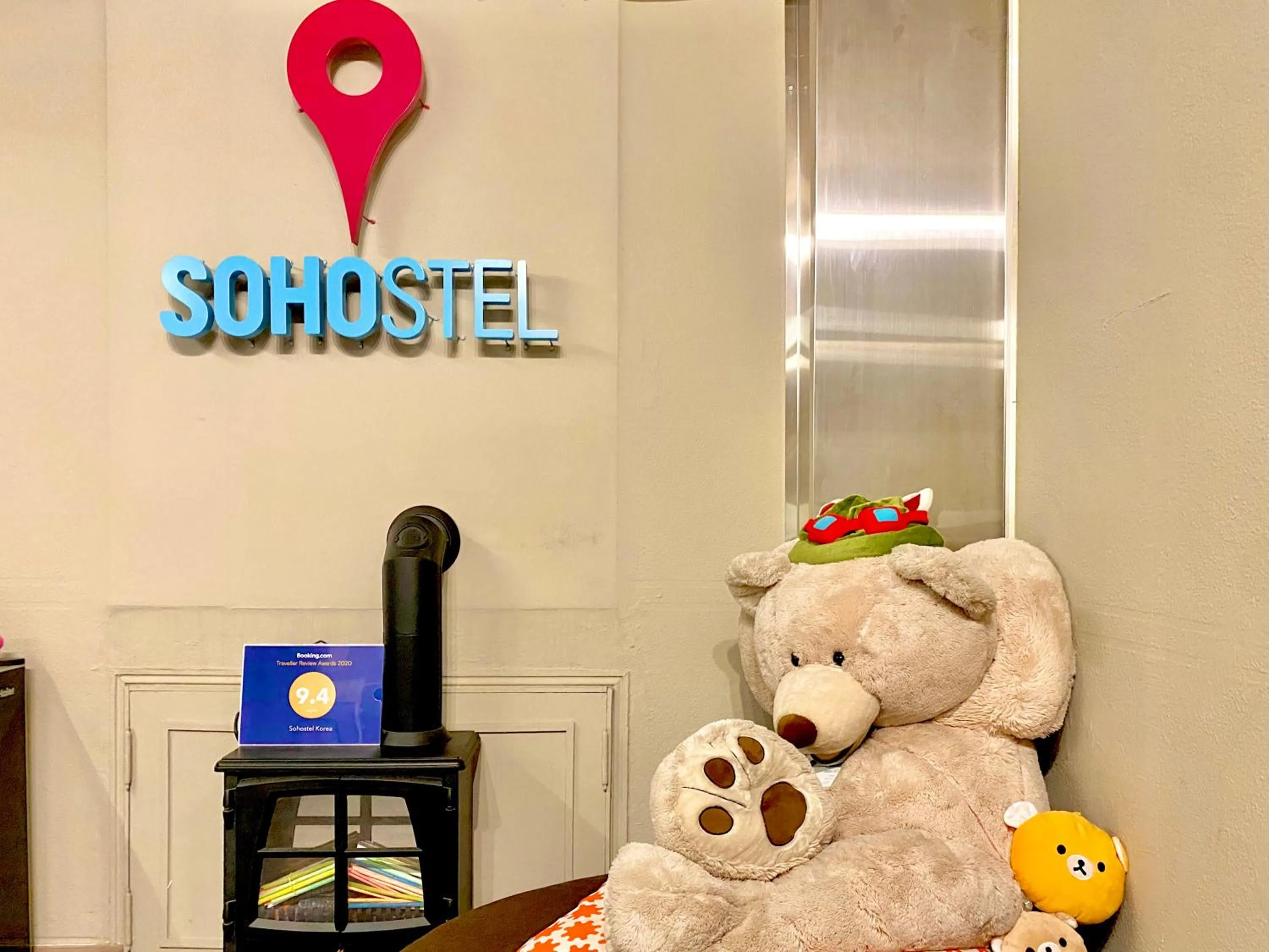 Lobby or reception in Sohostel Korea