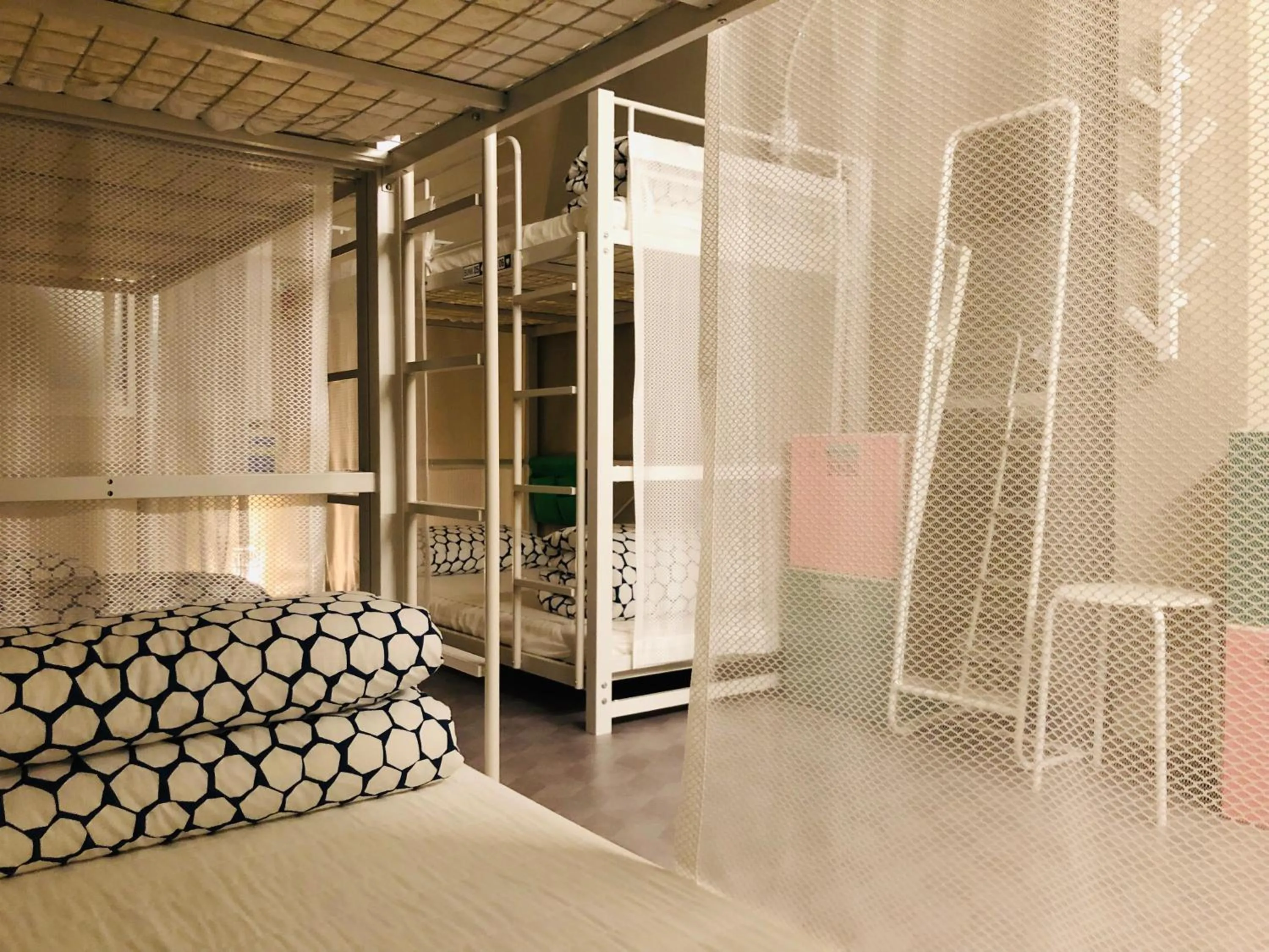 Photo of the whole room, Bed in Sohostel Korea
