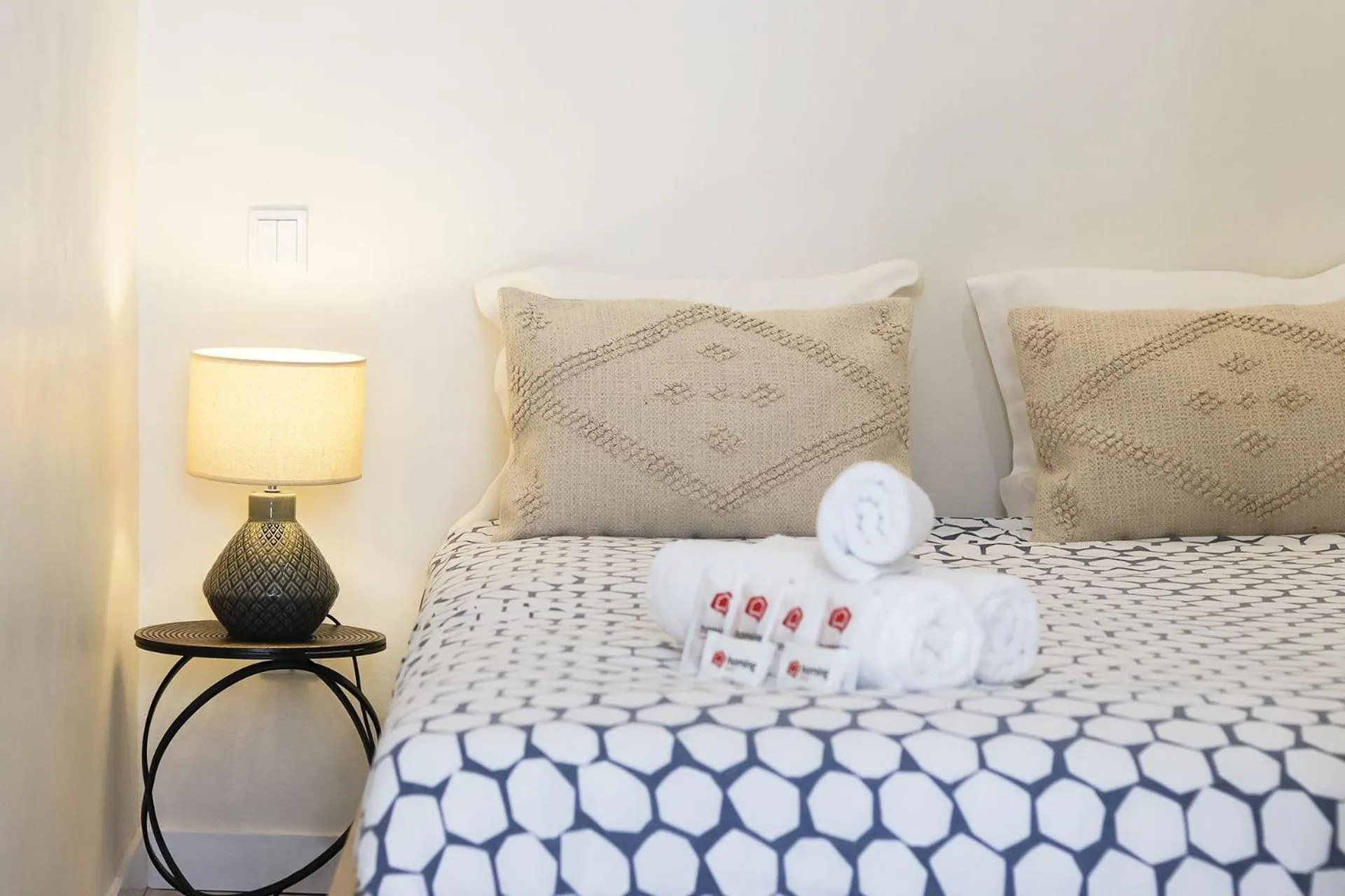 Bed in Bright Santa Catarina by Homing