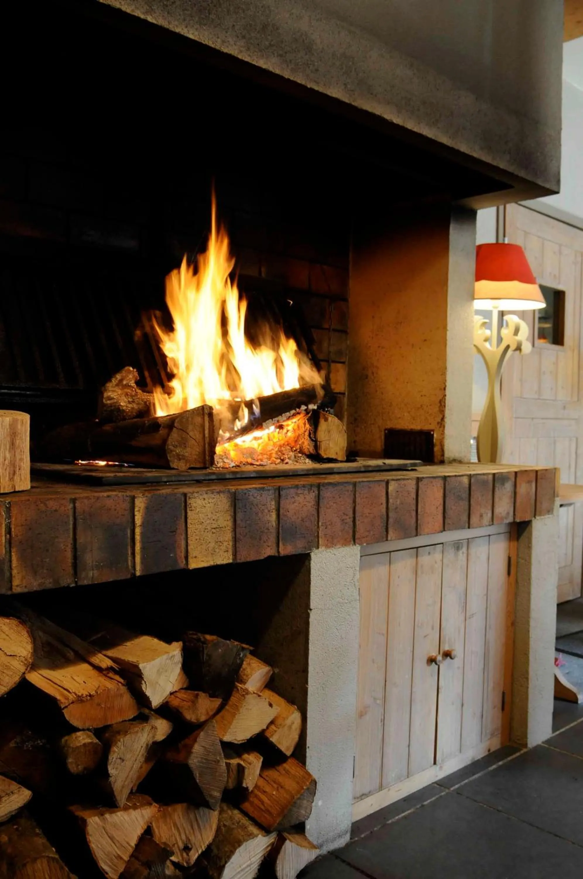 Decorative detail in Hôtel Restaurant La Tourmaline