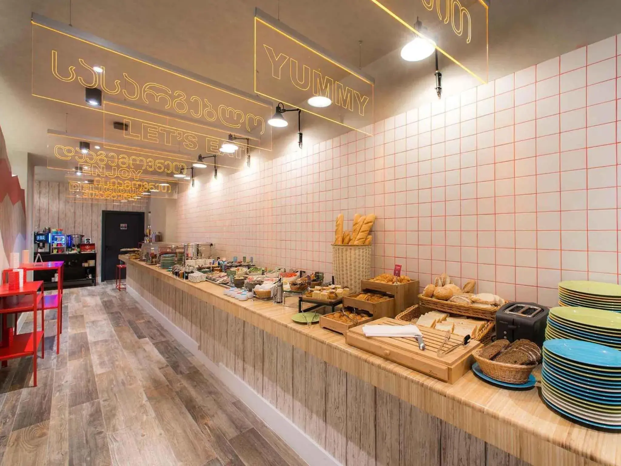 Breakfast in ibis Styles Tbilisi Center Breakfast in ibis Styles Tbilisi Center