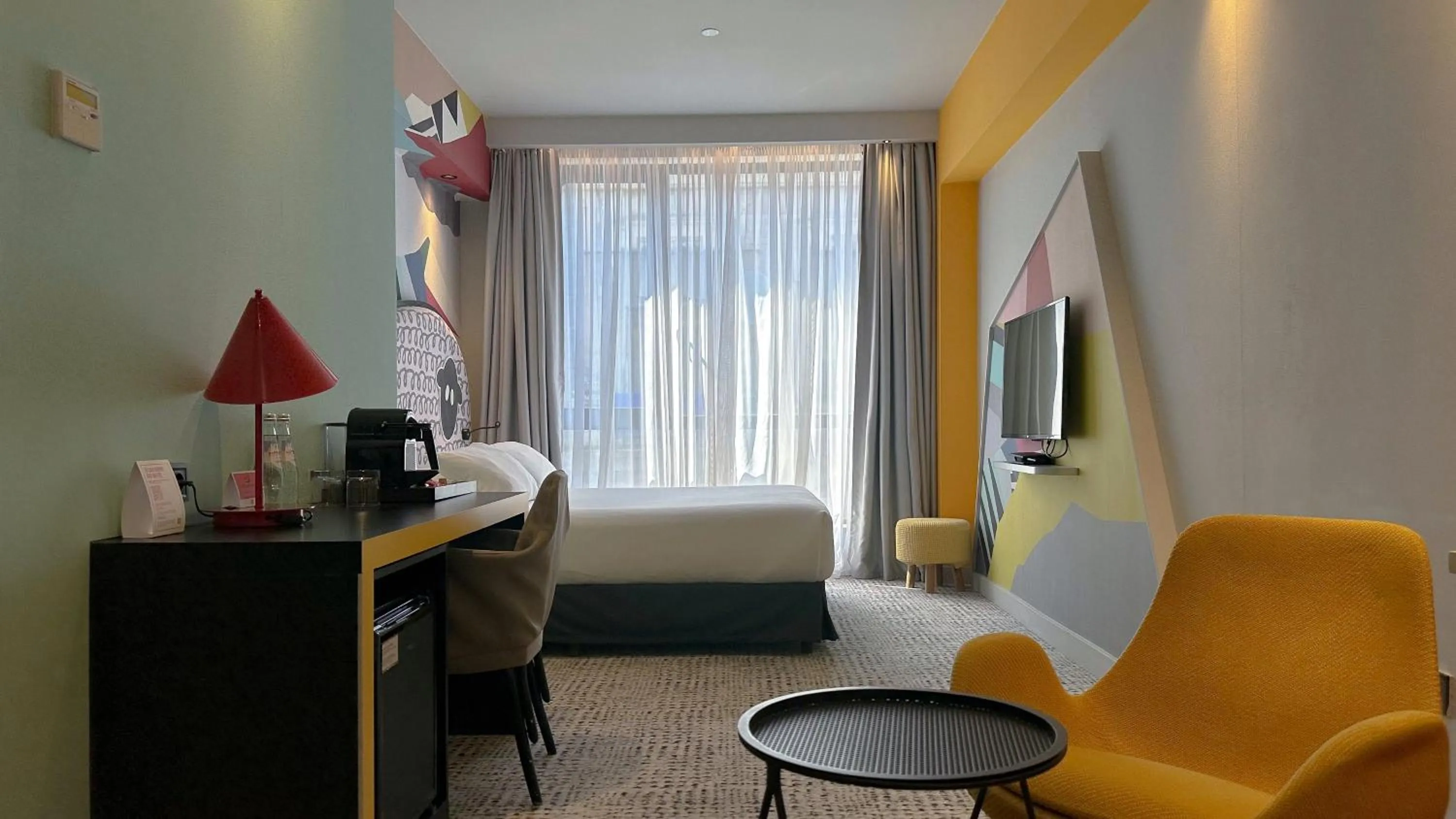 Bed in ibis Styles Tbilisi Center