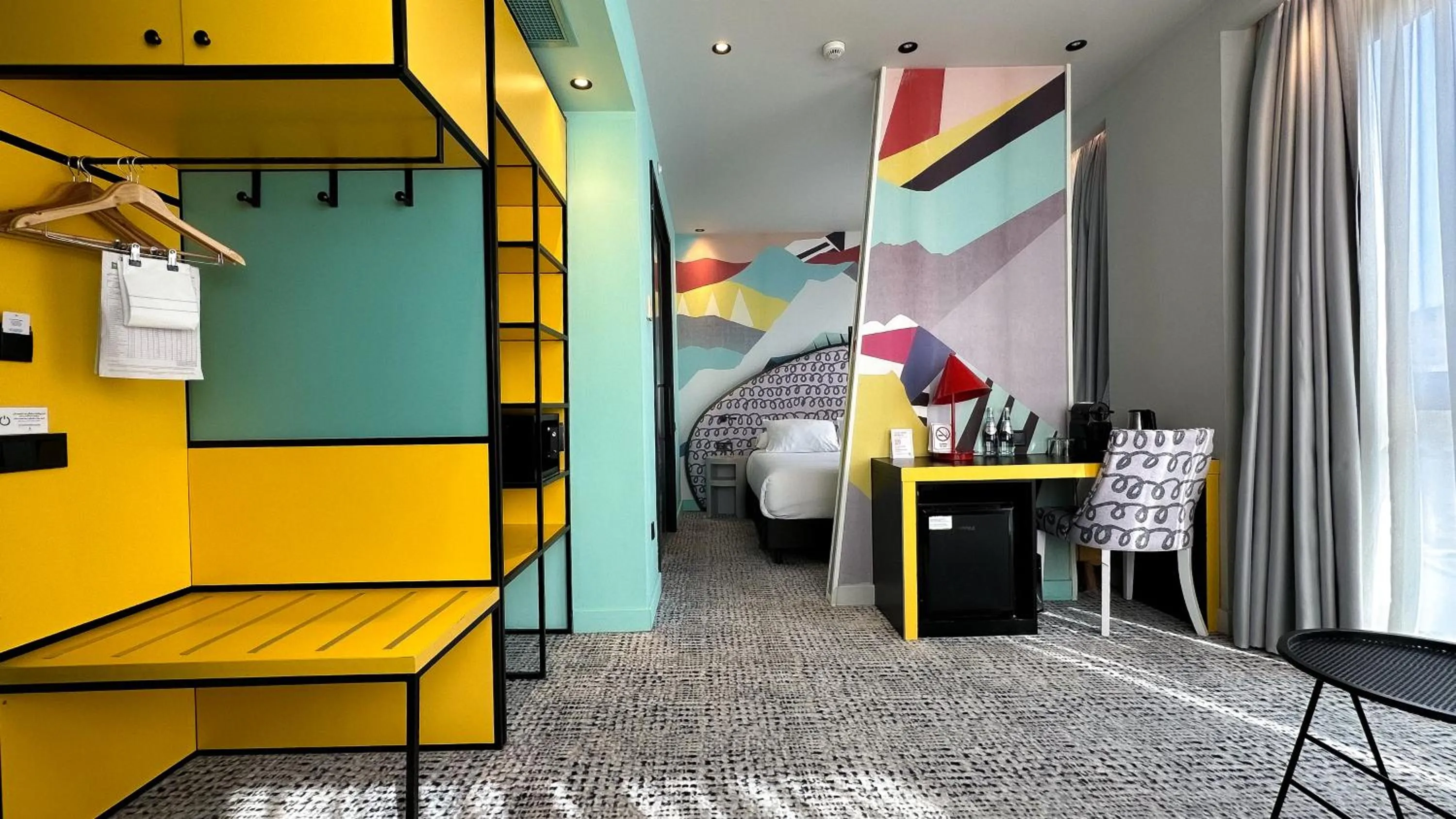 Bed in ibis Styles Tbilisi Center