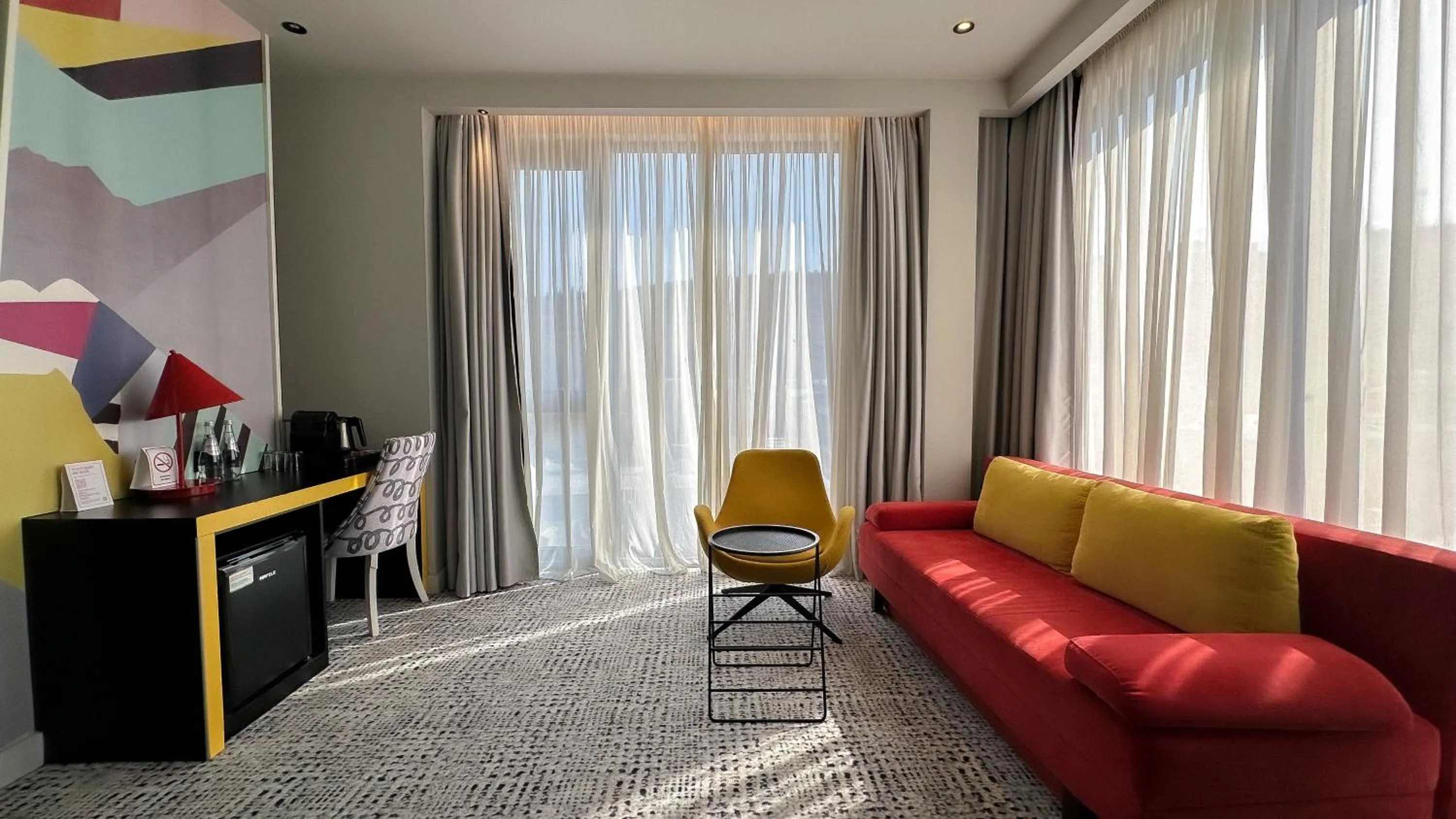 Bed in ibis Styles Tbilisi Center