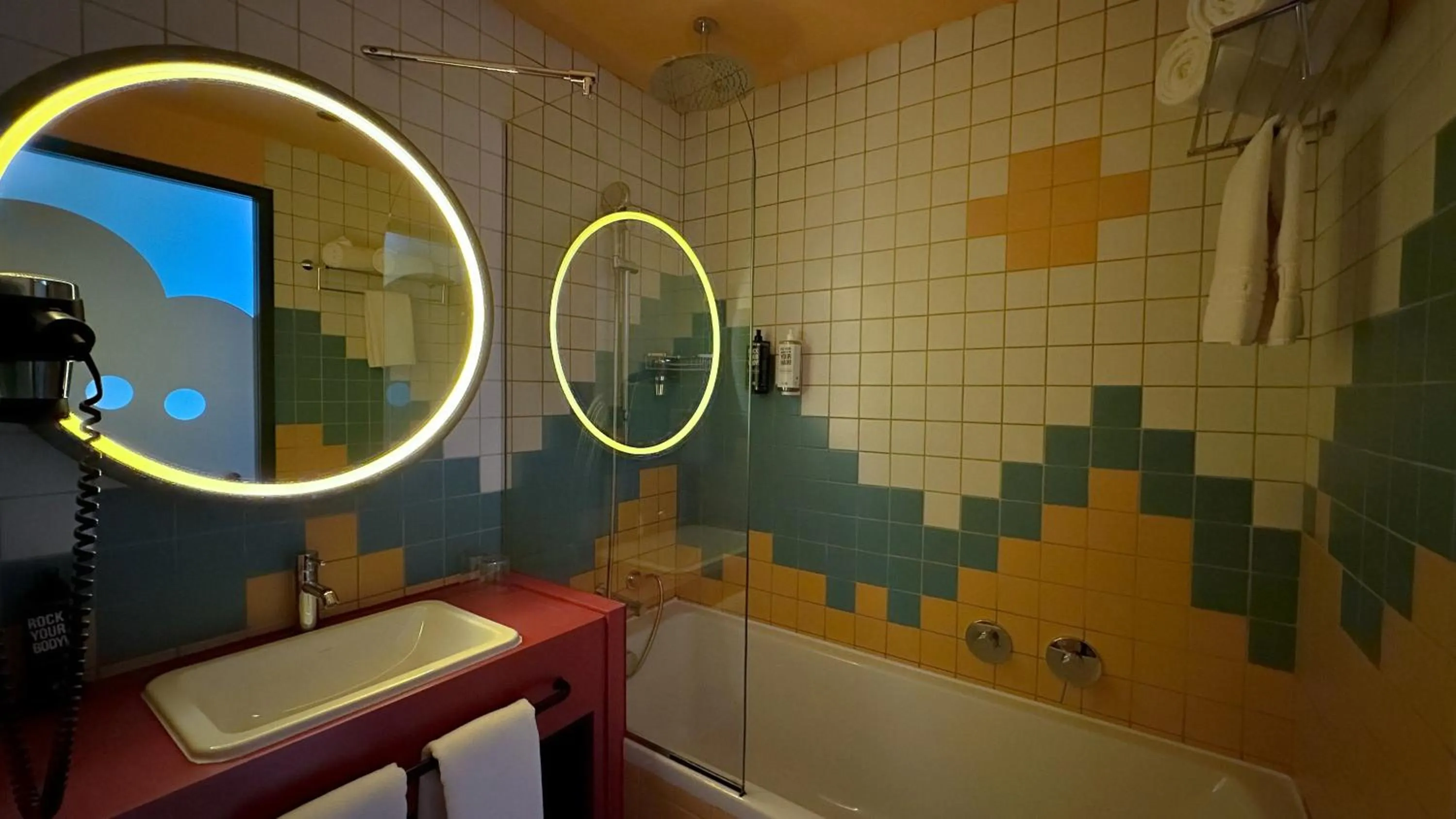 Shower in ibis Styles Tbilisi Center