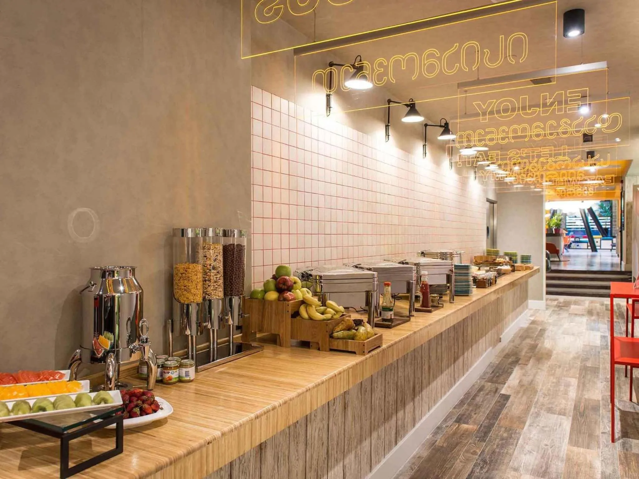 Breakfast in ibis Styles Tbilisi Center