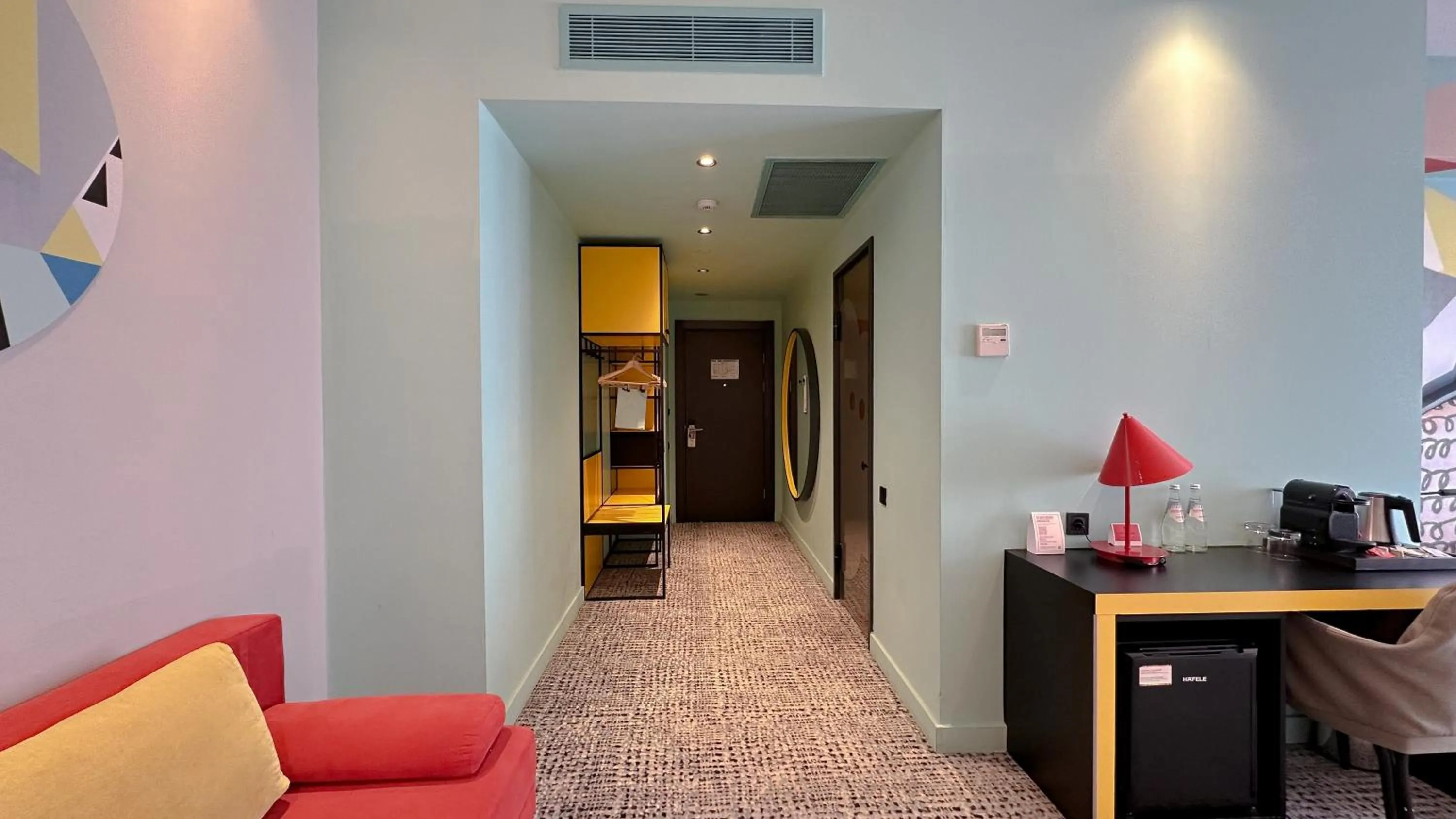 Bed in ibis Styles Tbilisi Center