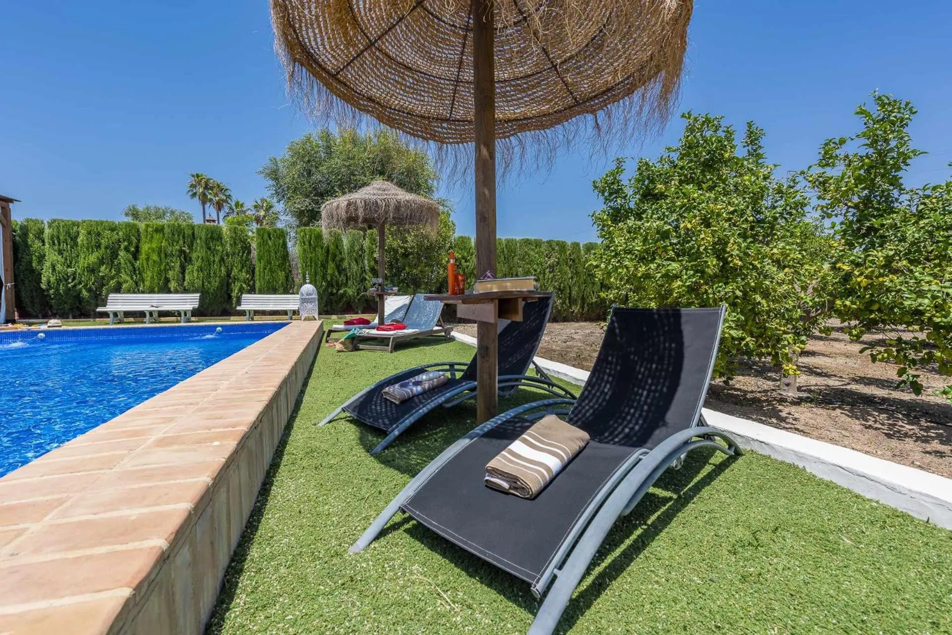 Garden in Casa Rural Villa Felisa