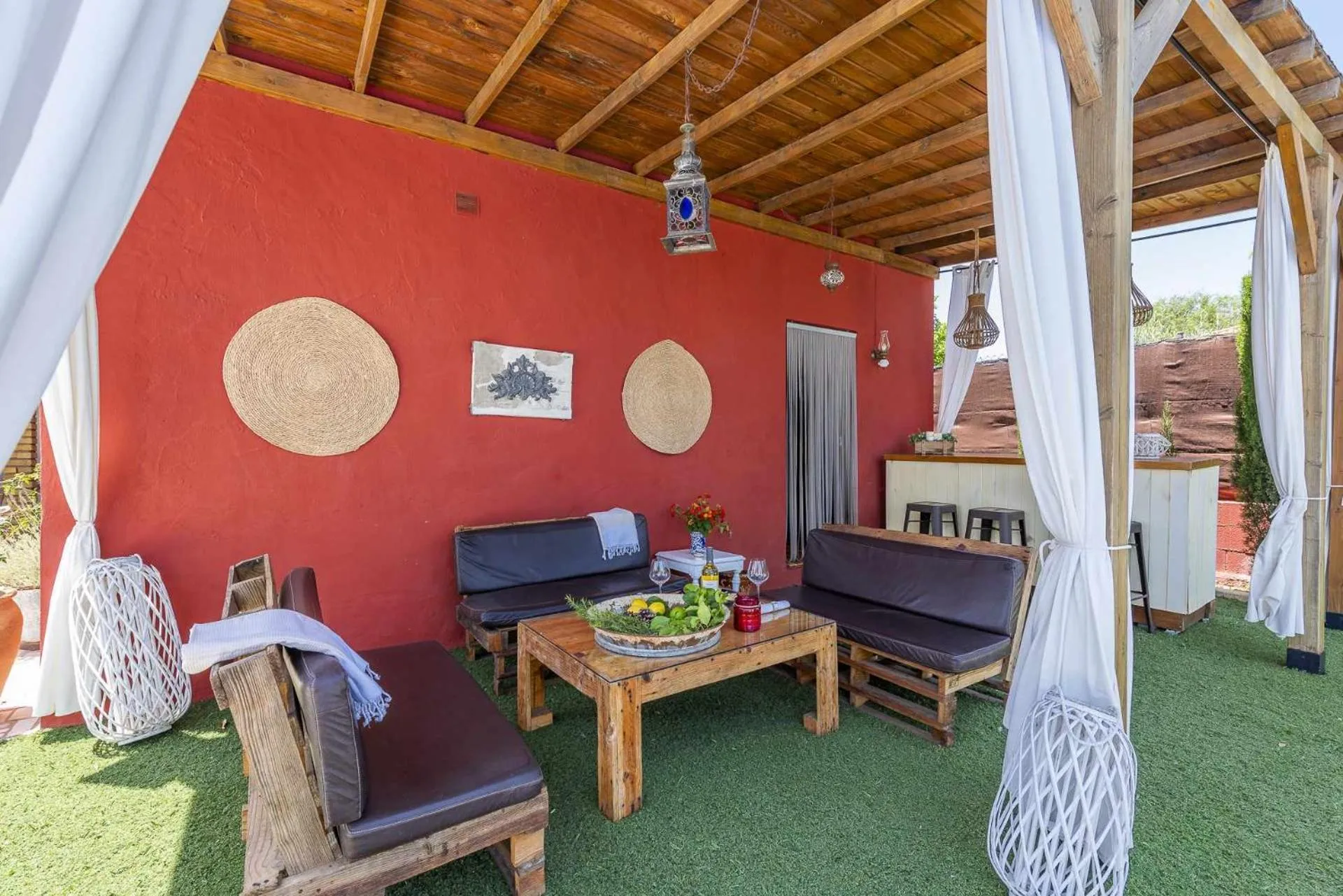 BBQ facilities in Casa Rural Villa Felisa