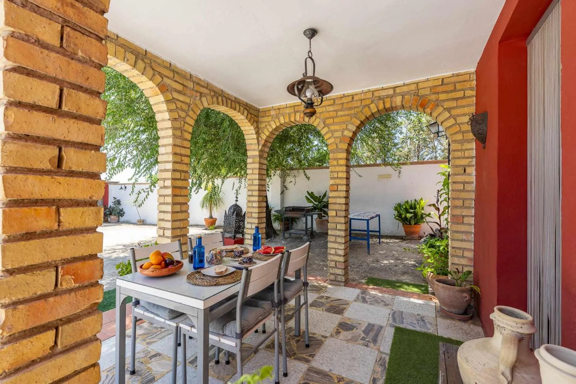 BBQ facilities in Casa Rural Villa Felisa