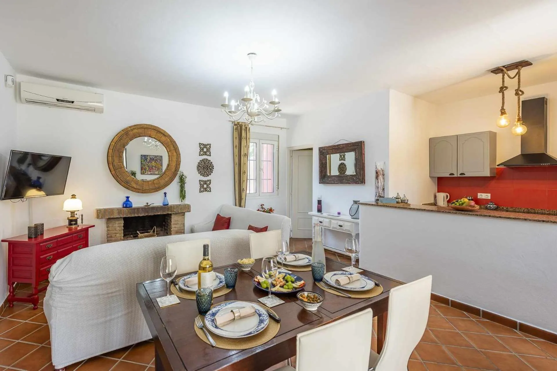 Living room in Casa Rural Villa Felisa