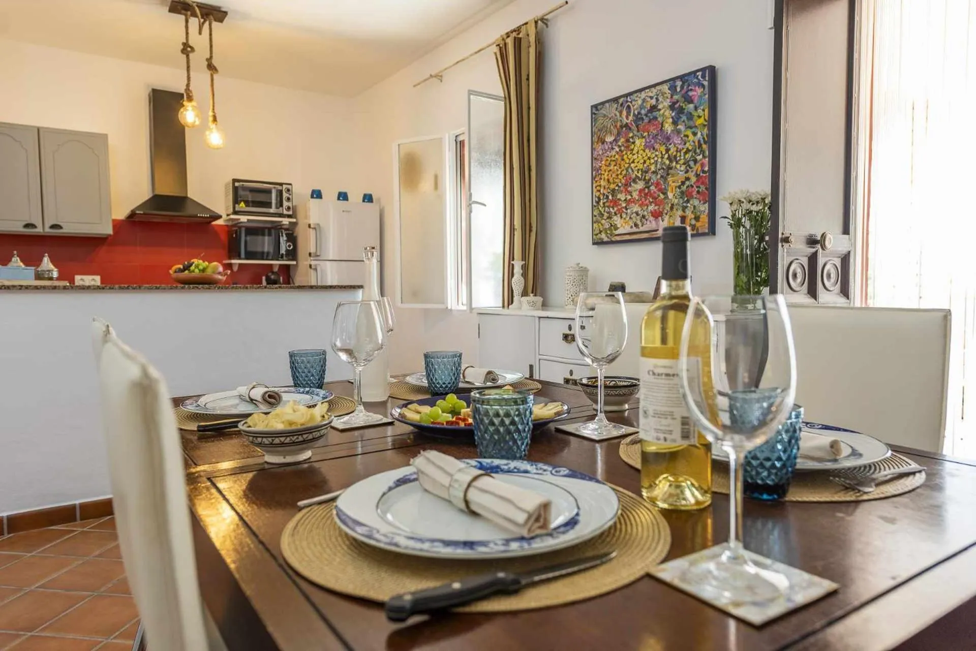 Kitchen or kitchenette in Casa Rural Villa Felisa