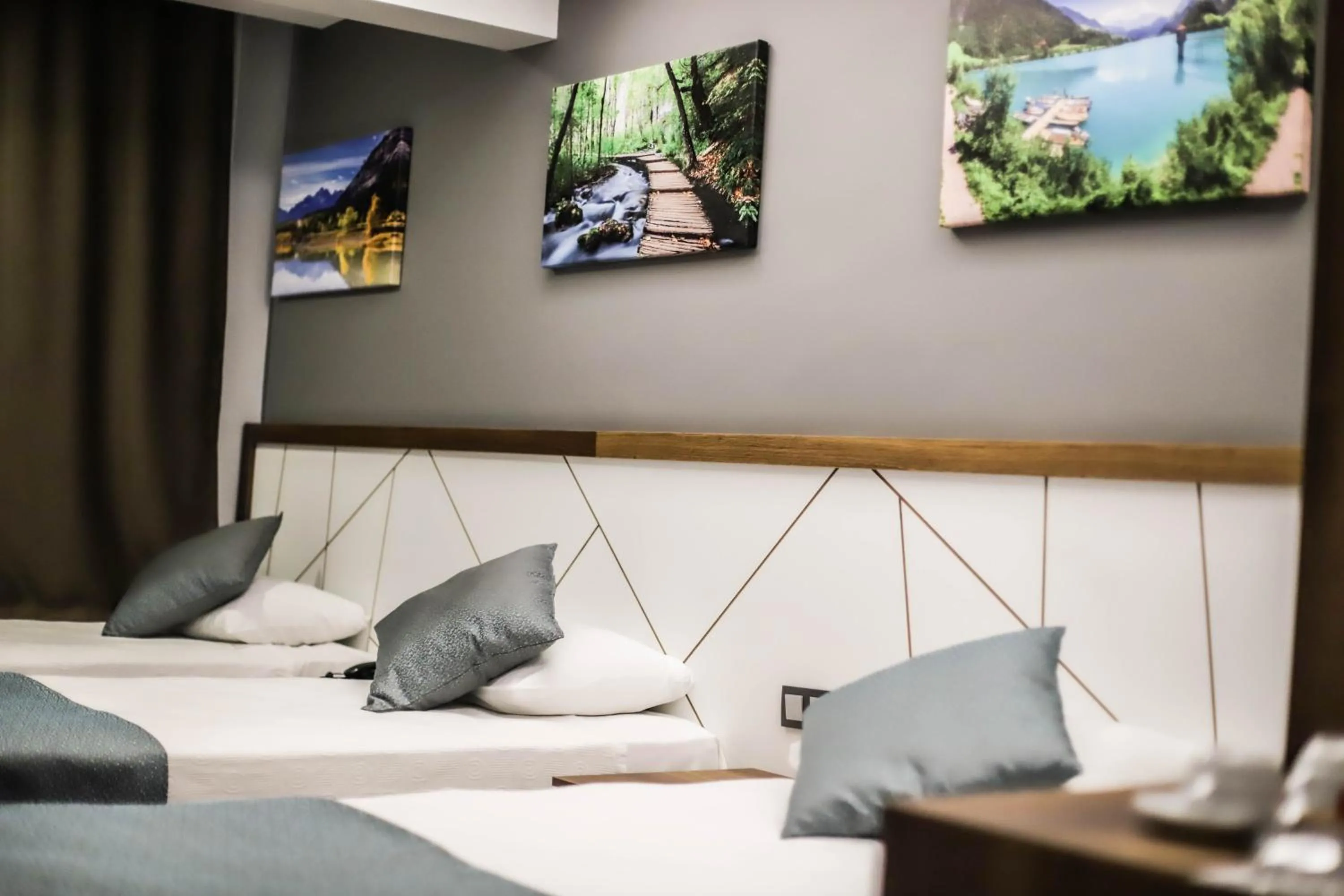 Shower, Bed in Hakcan Hotel