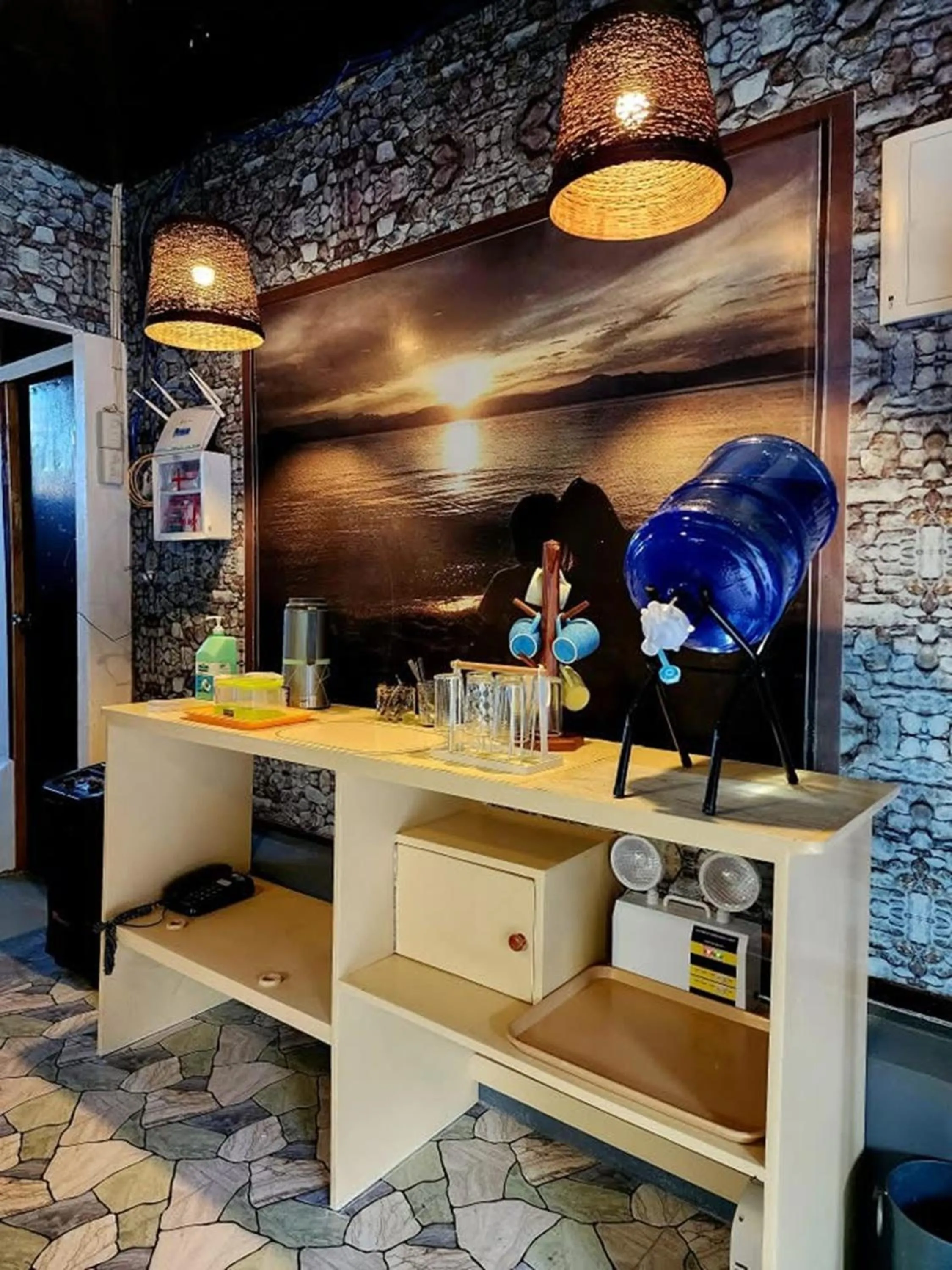 Lobby or reception in MJs Garden Hotel Moalboal powered by Cocotel