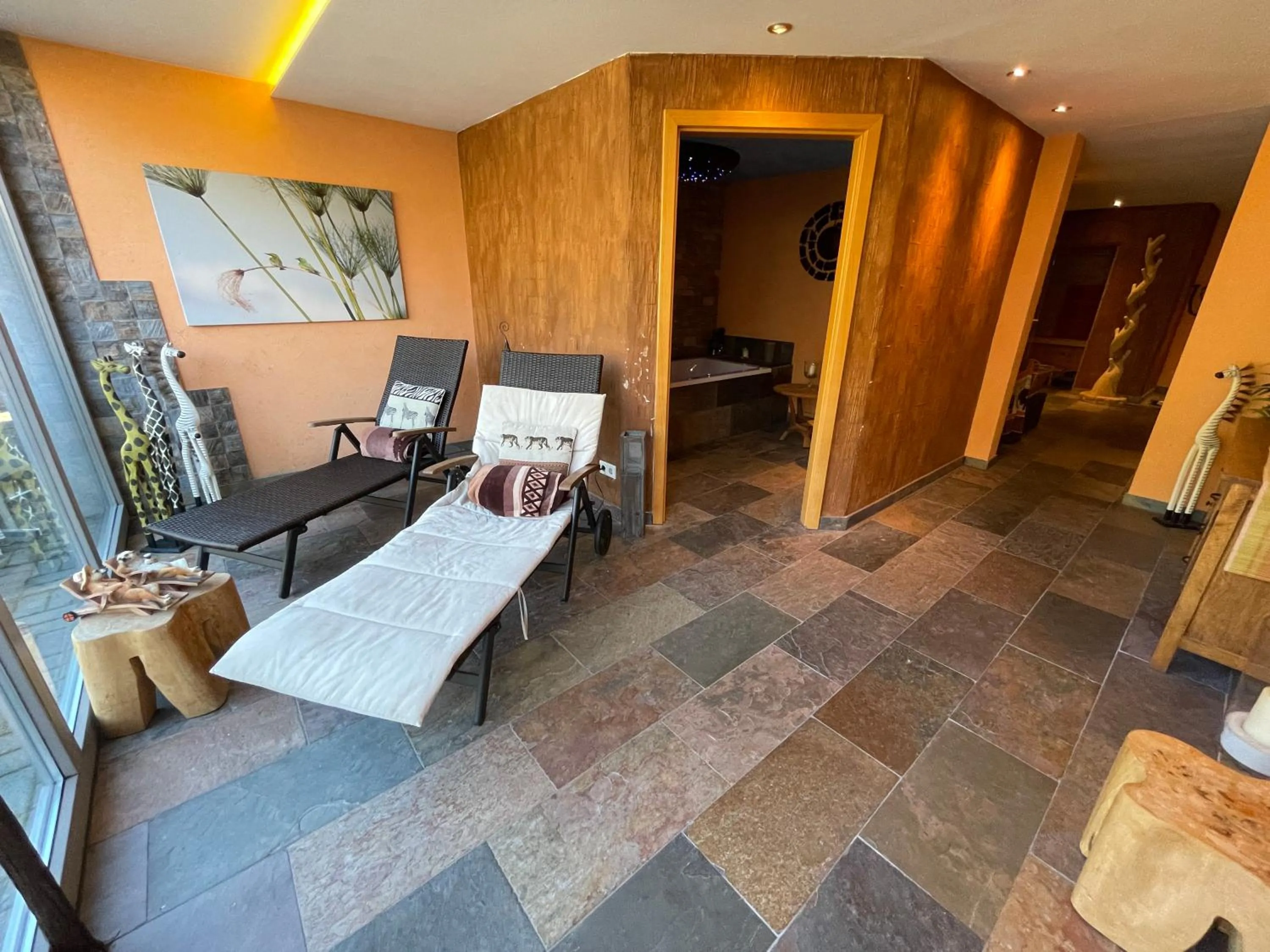 Sauna in Landhotel Karin