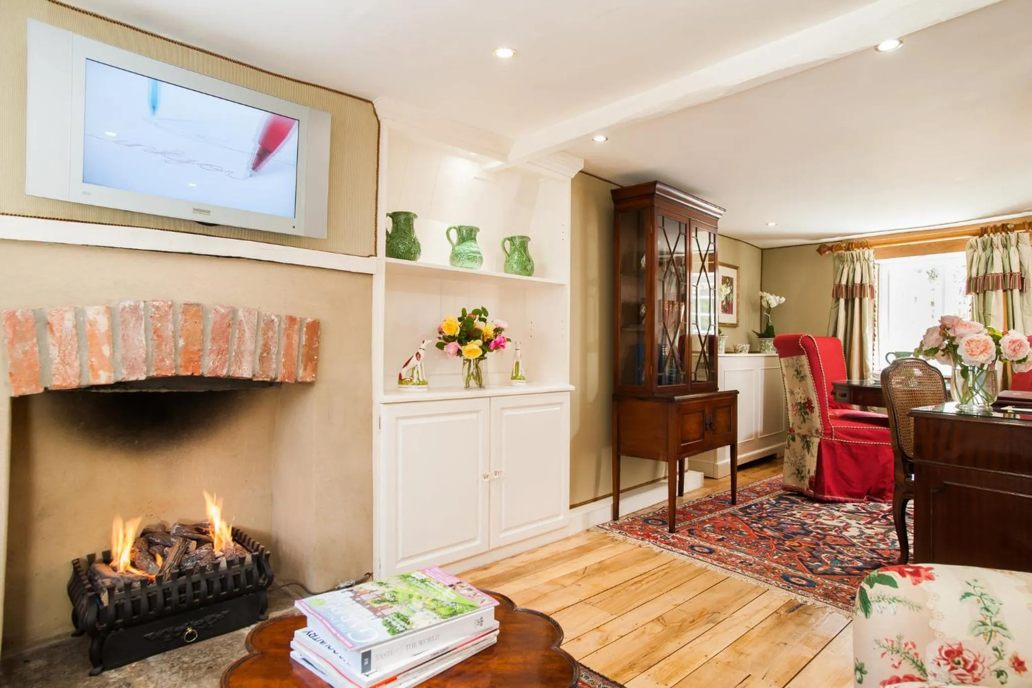 Bedroom in Summer Lodge Country House Hotel