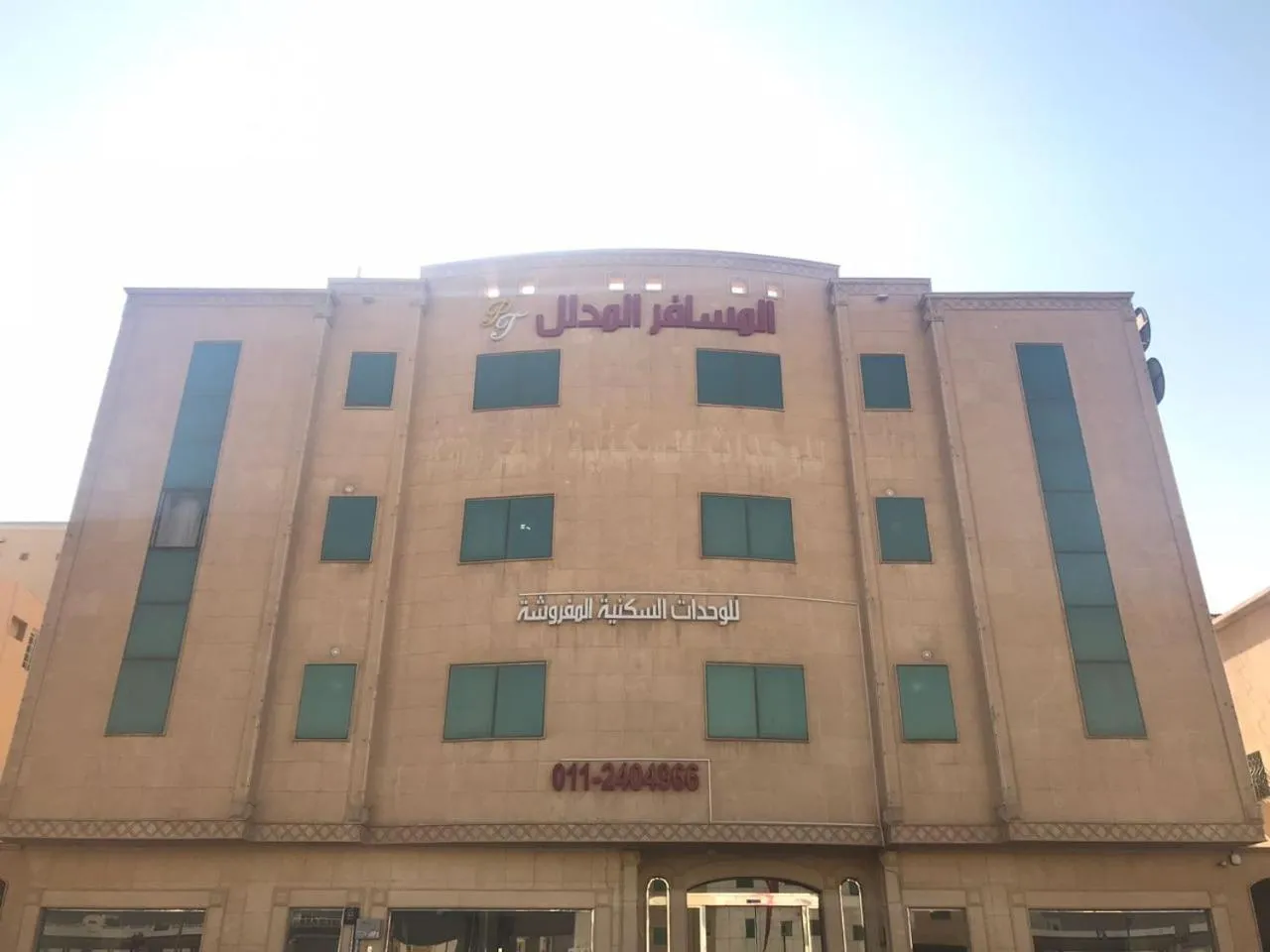 Property building in Al Makan Al Mosafer 116 Hotel by Al Azmy