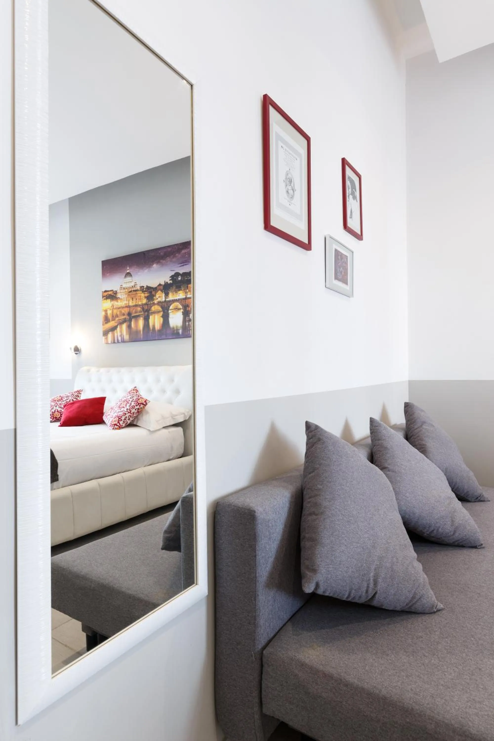 Bed in Sallustio Fine Rooms Guest House