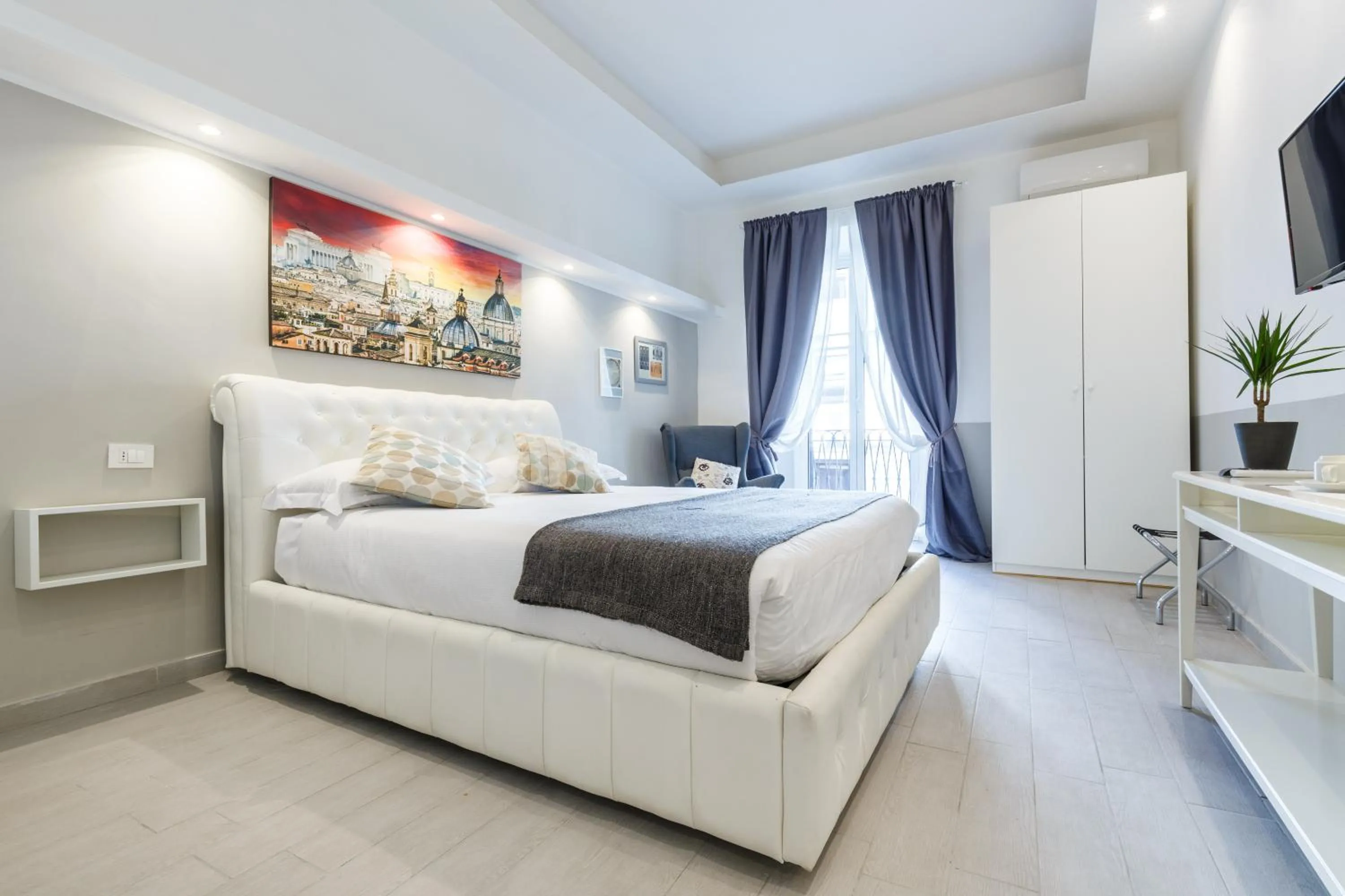 Bed in Sallustio Fine Rooms Guest House