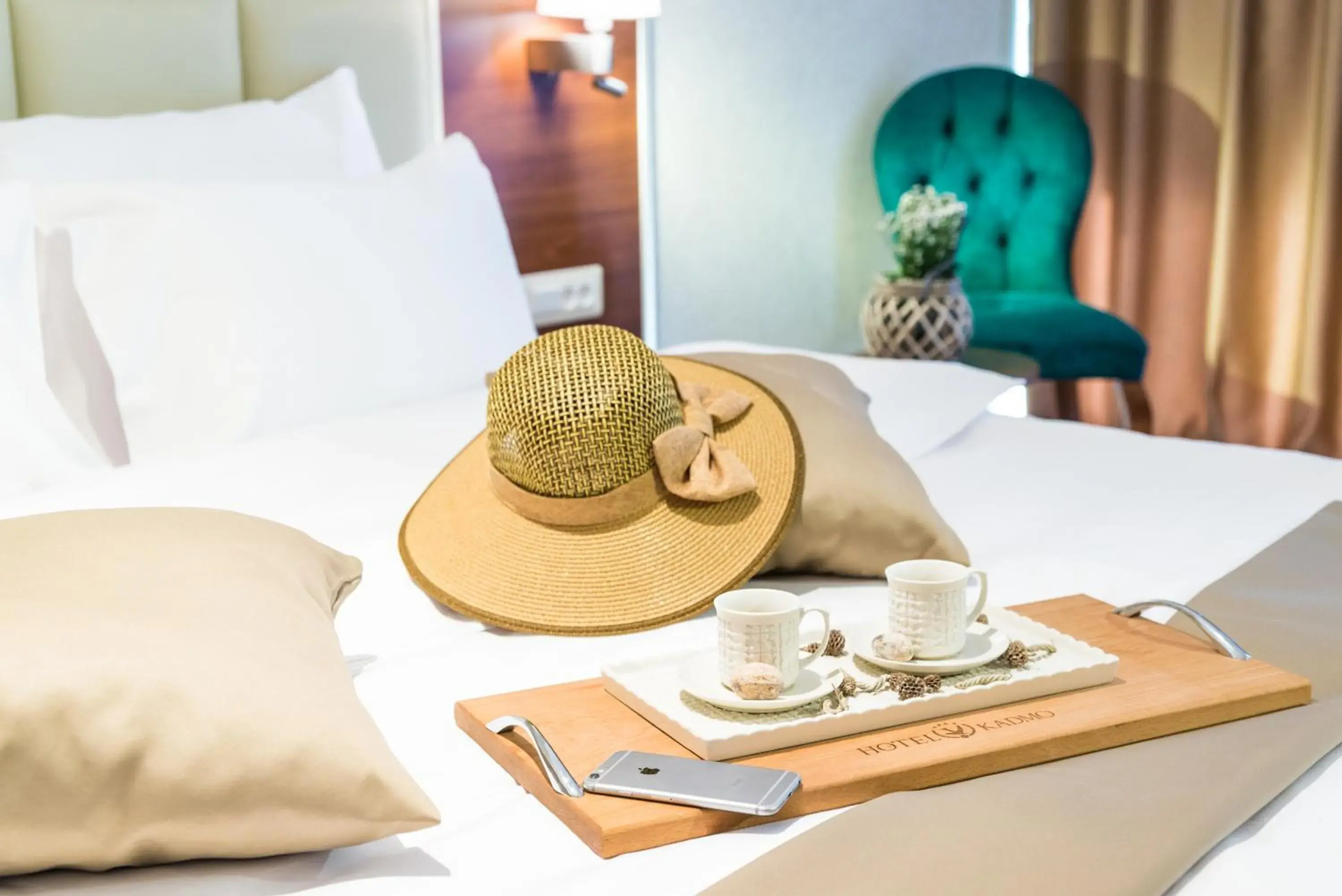 Bed in Hotel Kadmo by Aycon Bed in Hotel Kadmo by Aycon