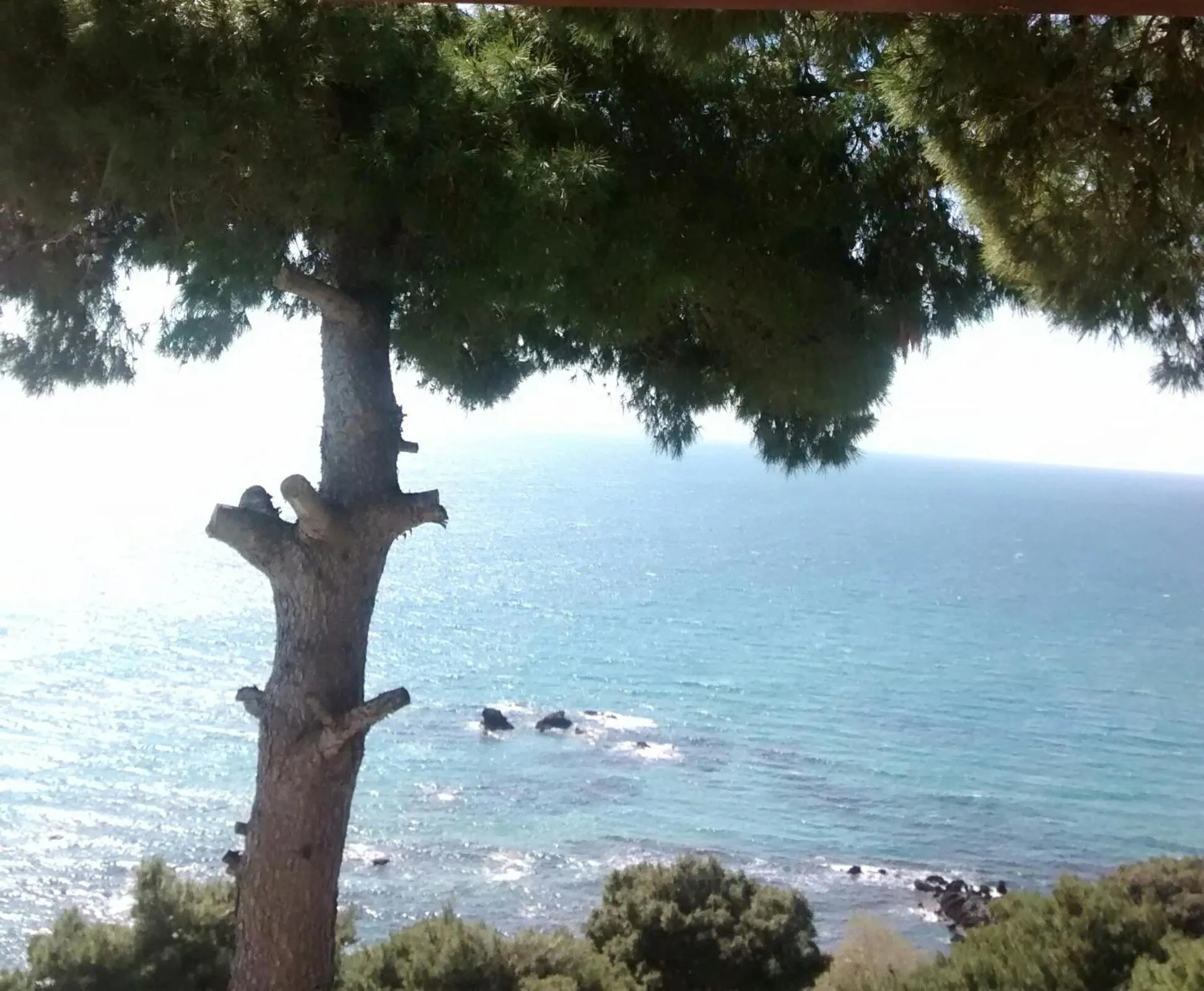 Sea view in Vicky's Panoramic View Apartments
