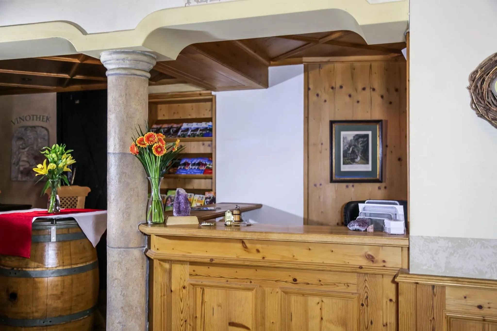 Lobby or reception in Gasthof Simmerlwirt