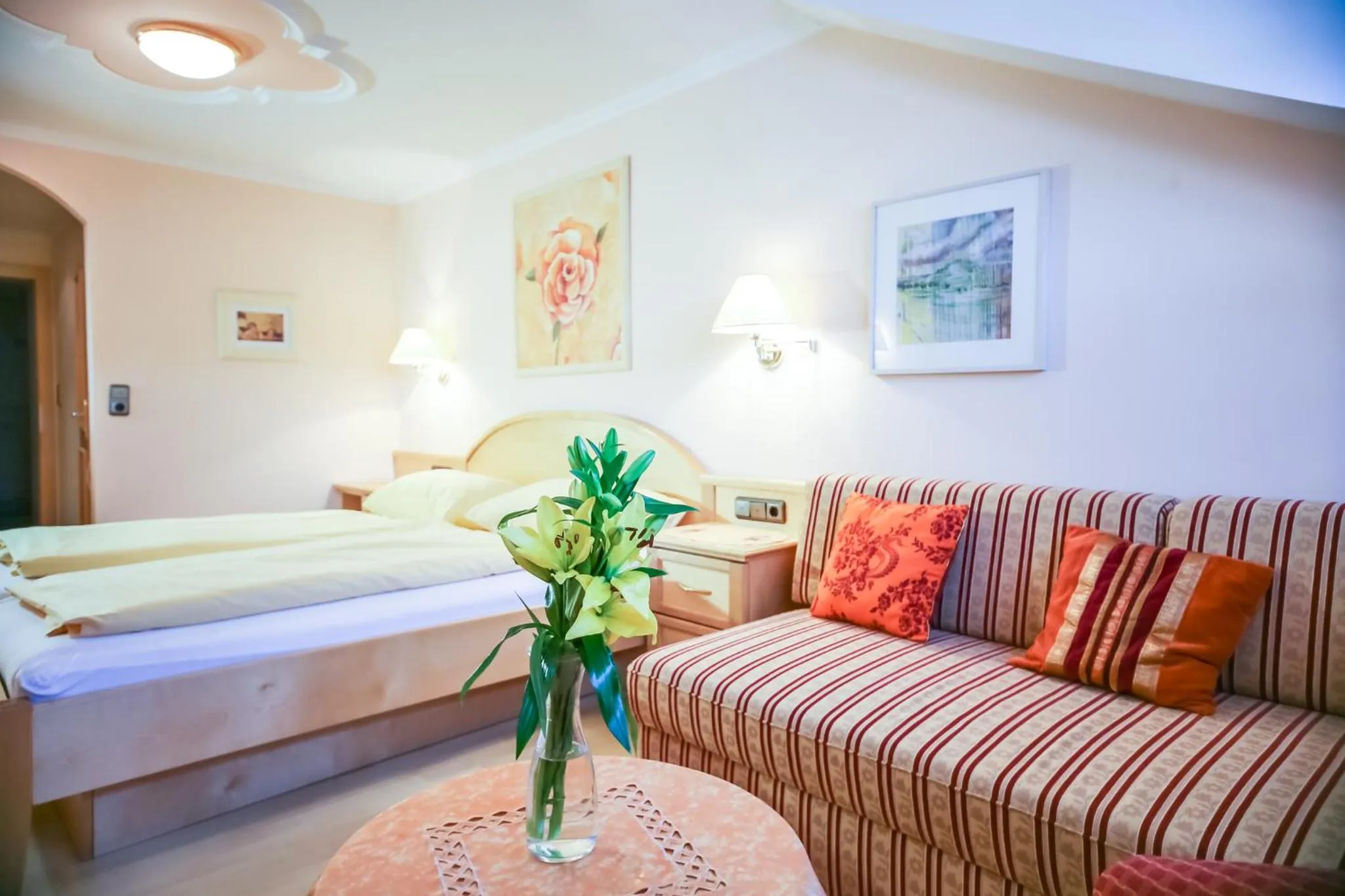 Bed in Gasthof Simmerlwirt