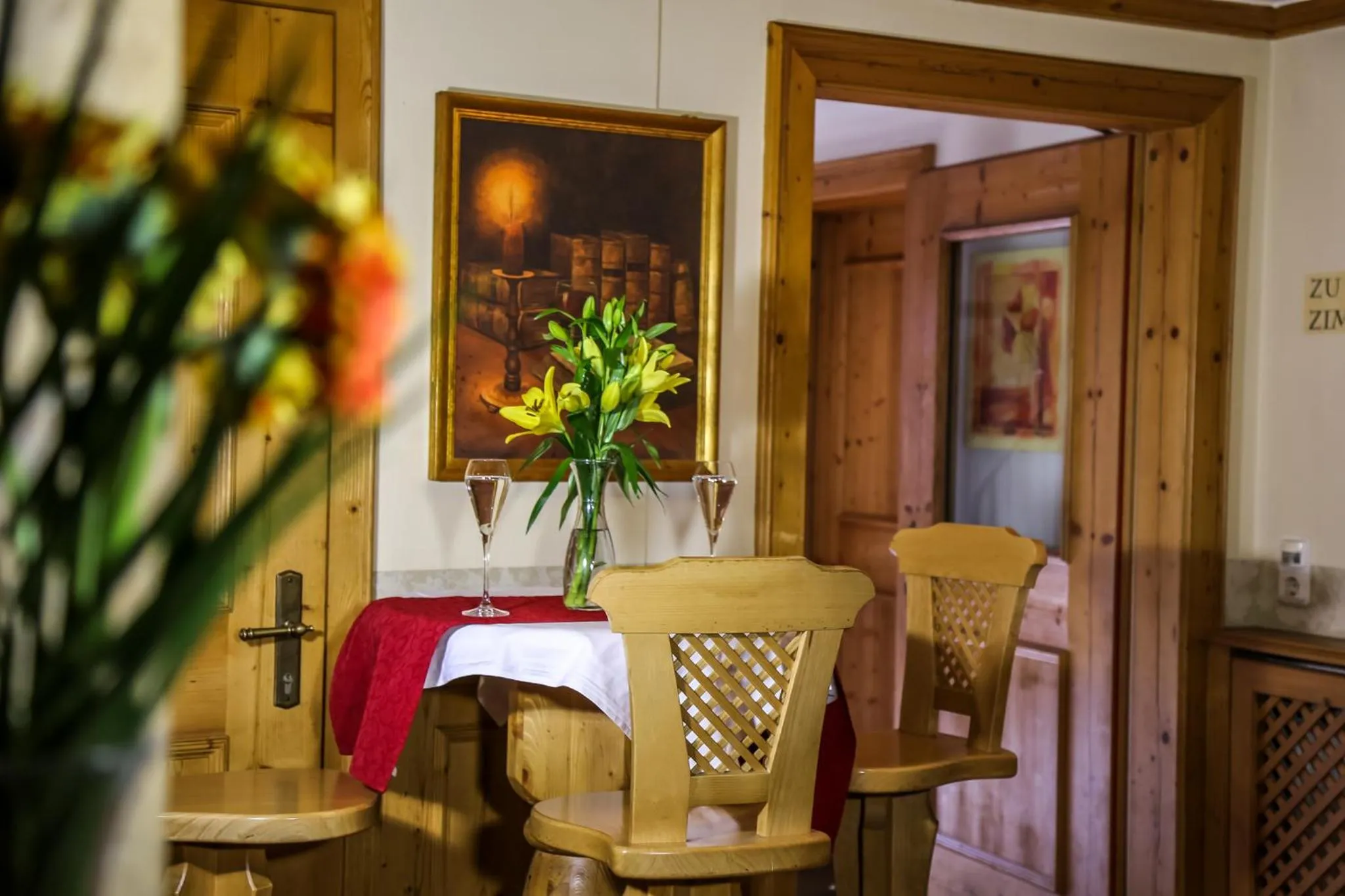 Lobby or reception in Gasthof Simmerlwirt