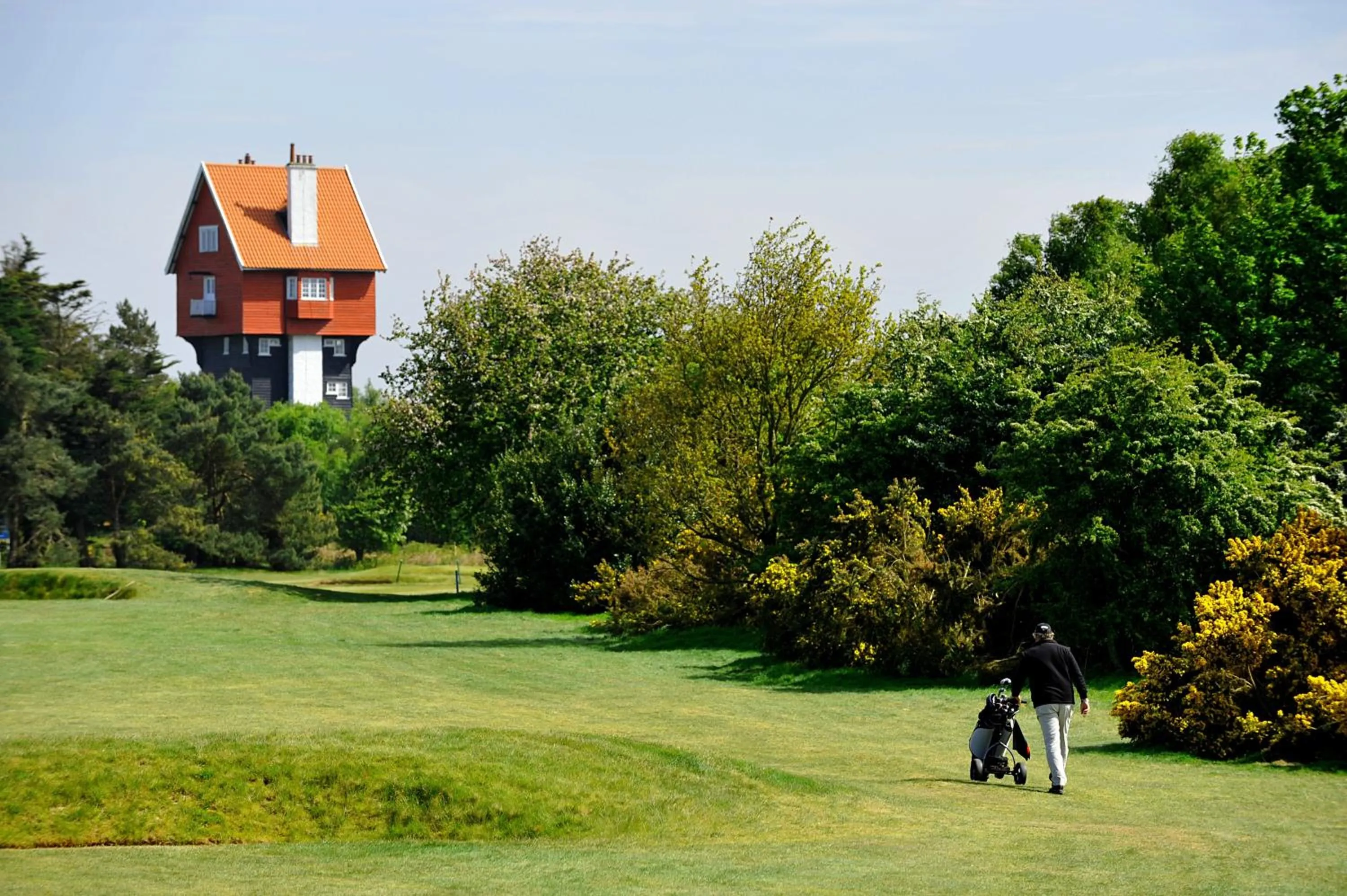 Golfcourse in Thorpeness Golf Club and Hotel