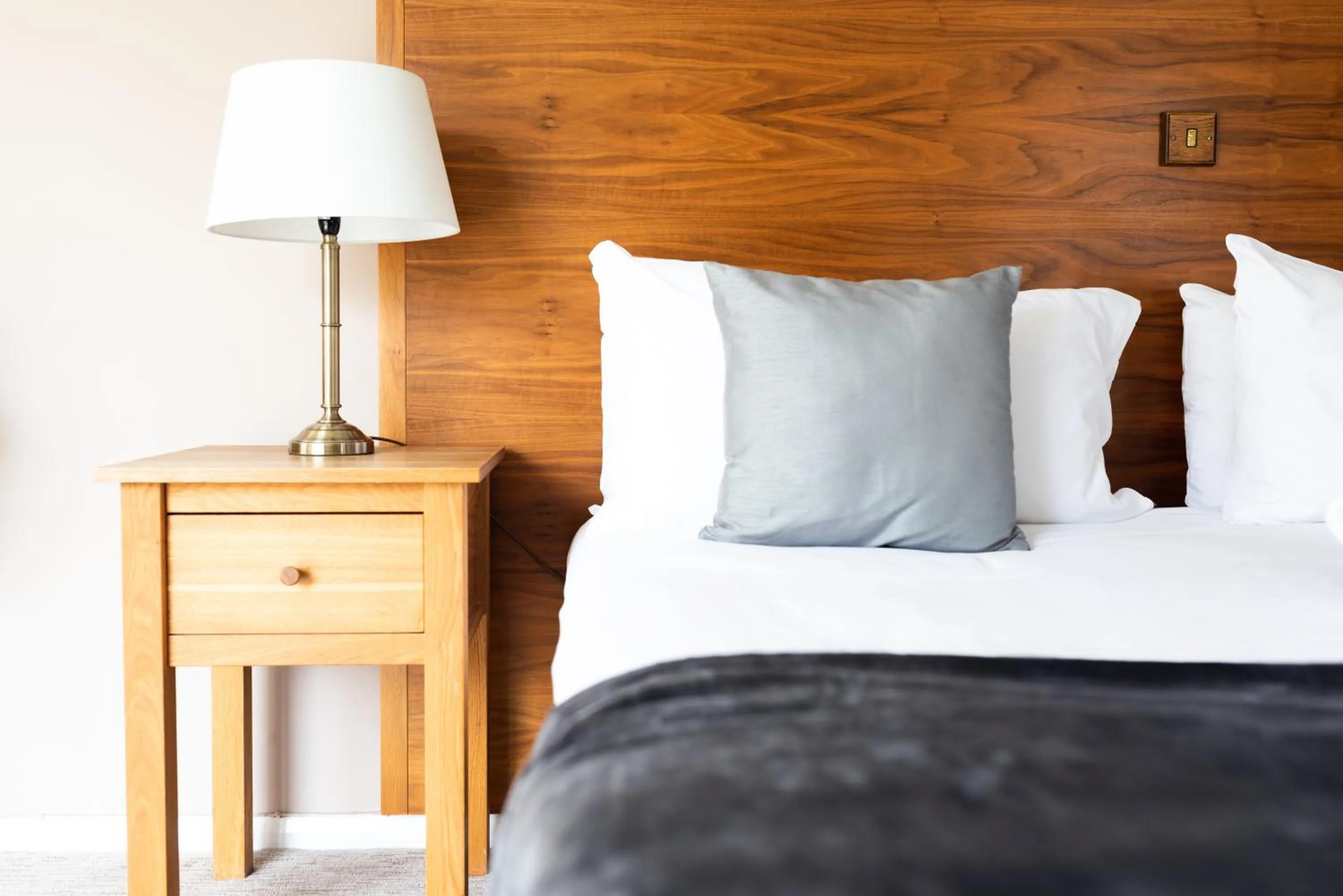 Bedroom, Bed in Thorpeness Golf Club and Hotel