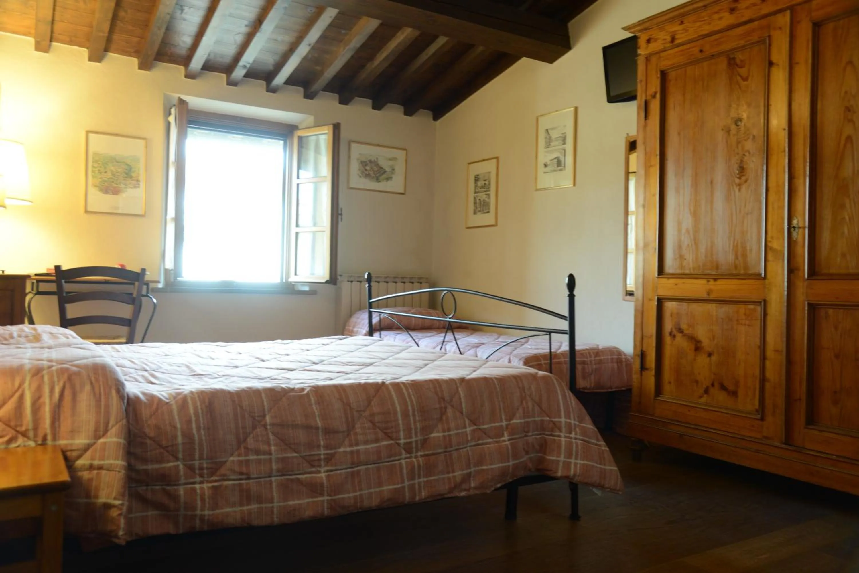 Bed in B&B La corte di Stelio