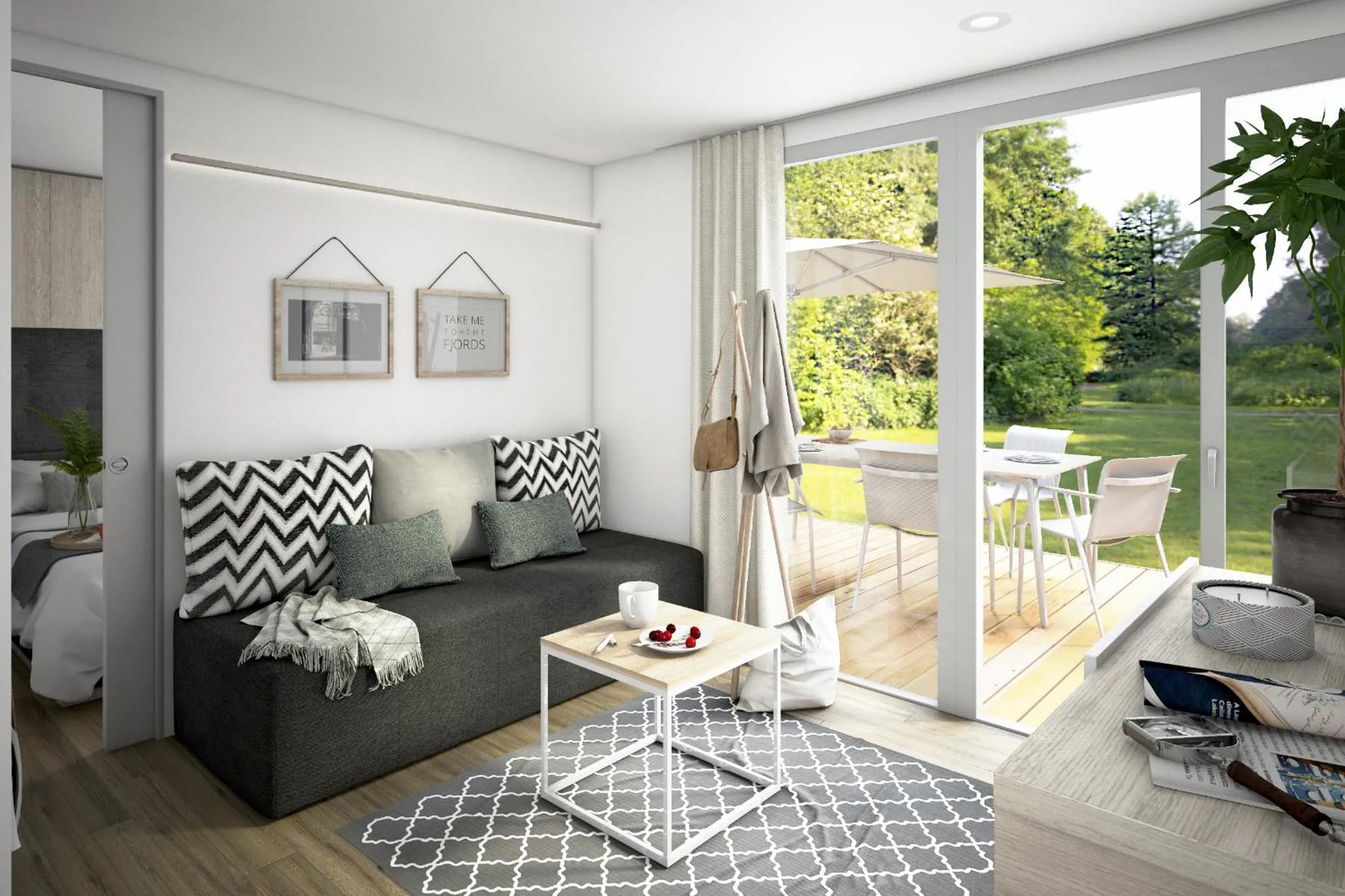 Balcony/Terrace in Tingsryd Resort