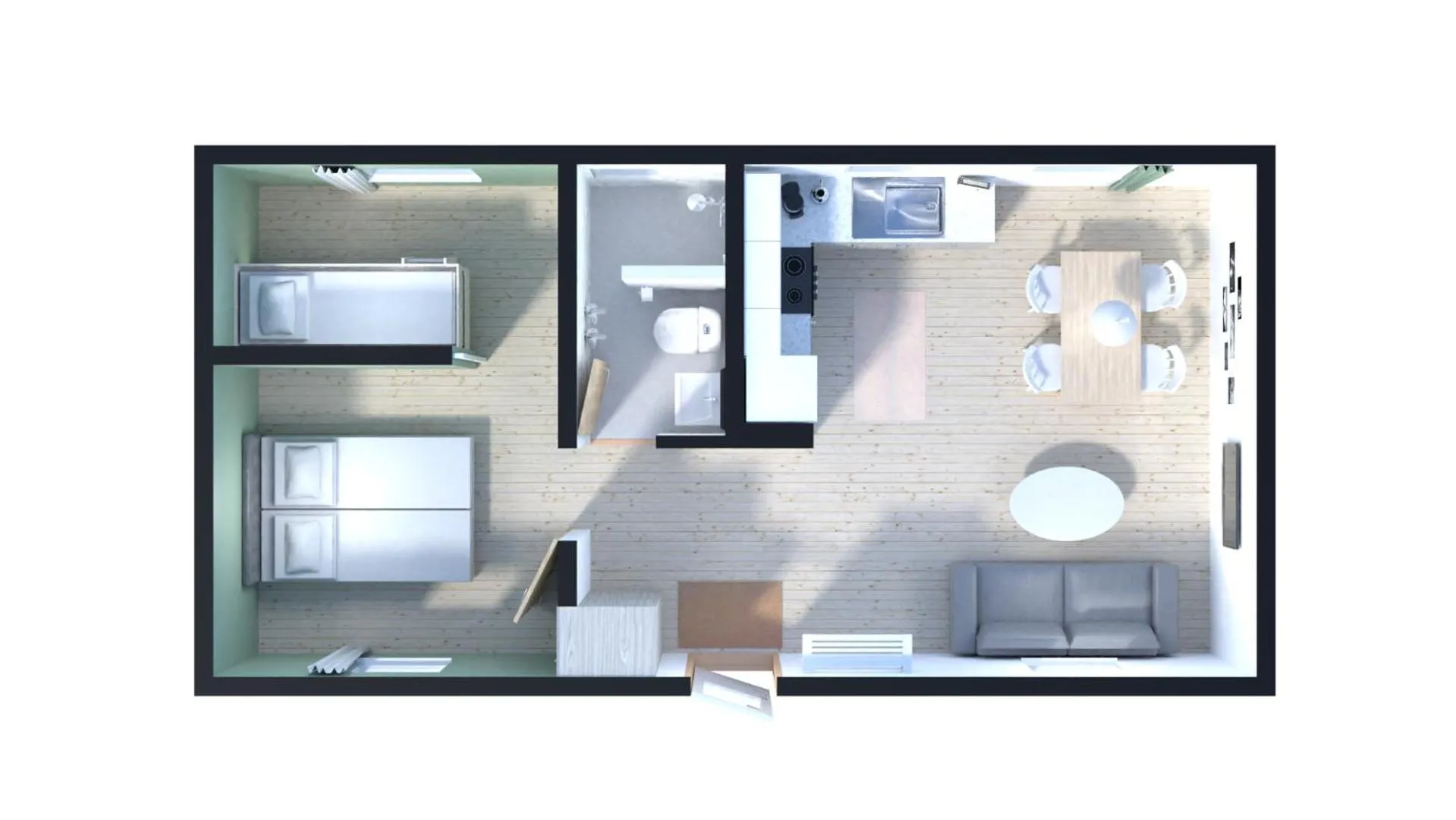 Shower in Tingsryd Resort