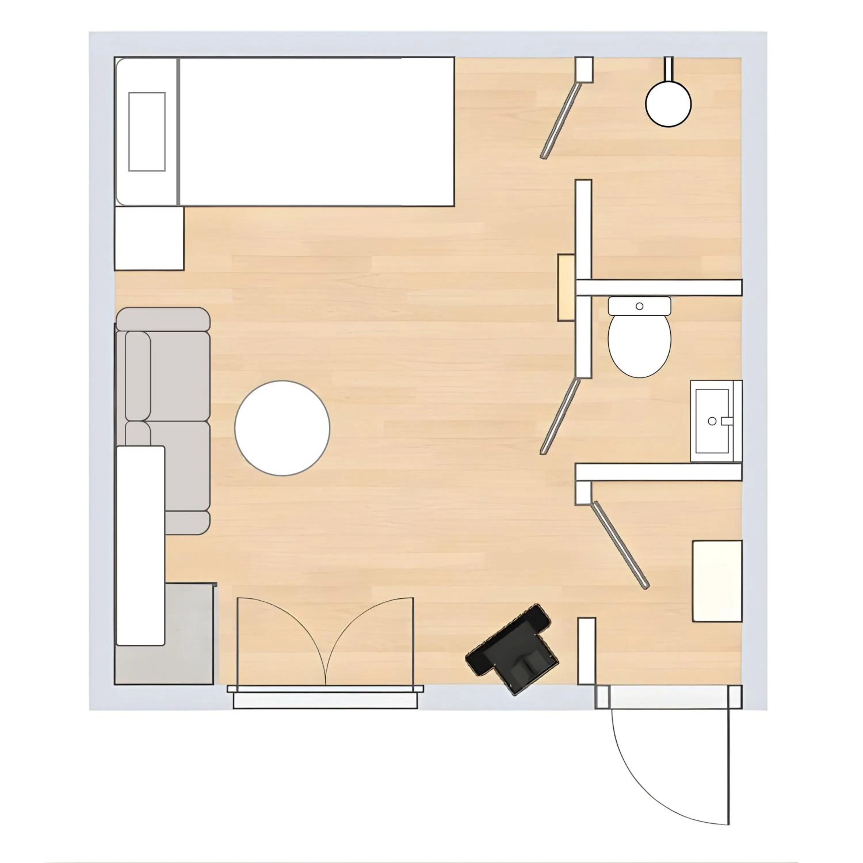 Floor plan in Tingsryd Resort