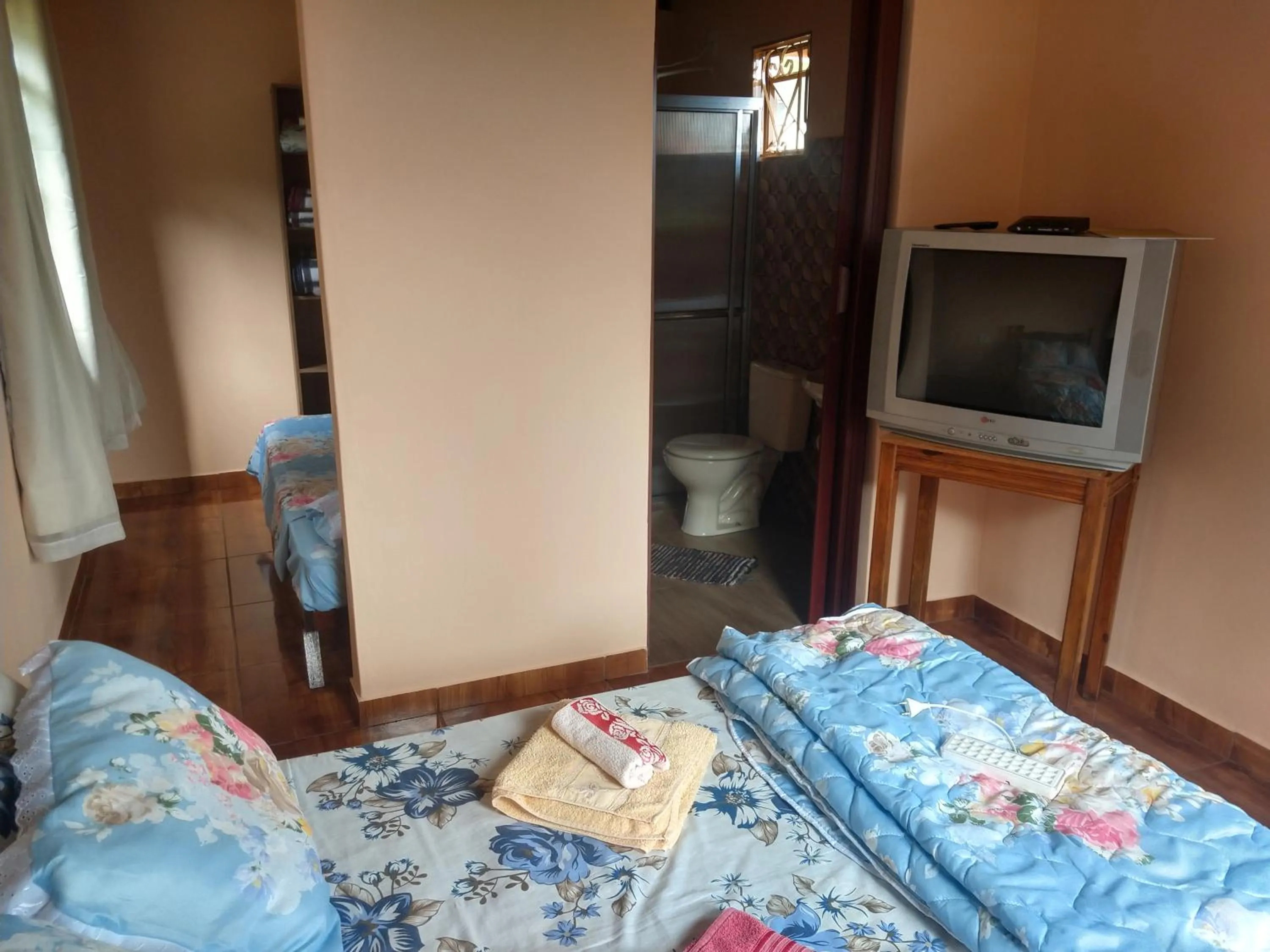 Bed in Pousada Recanto Verde Cunha