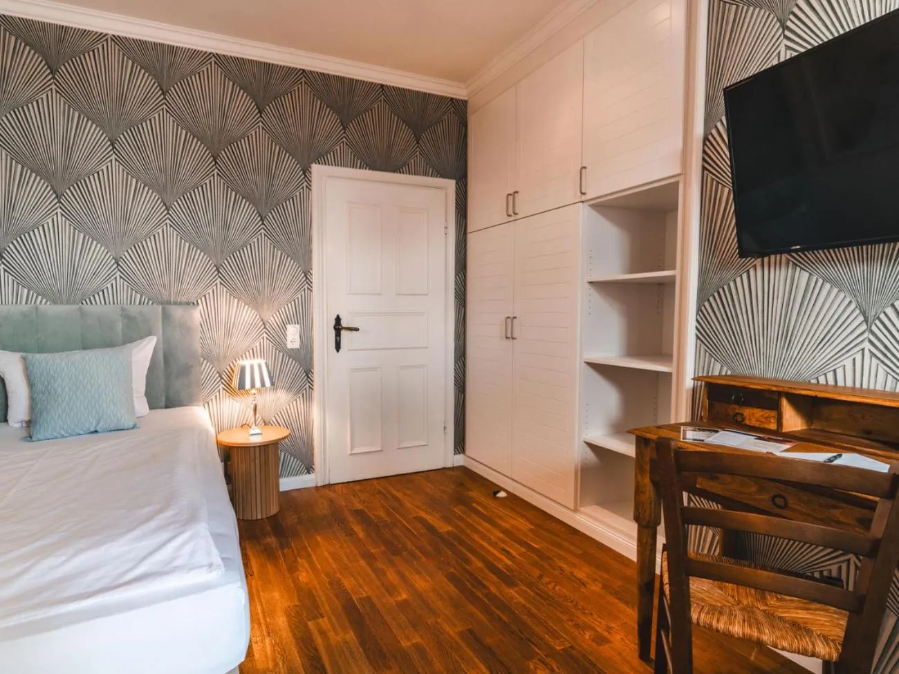 Bedroom, Bed in Hotel Hüttmann