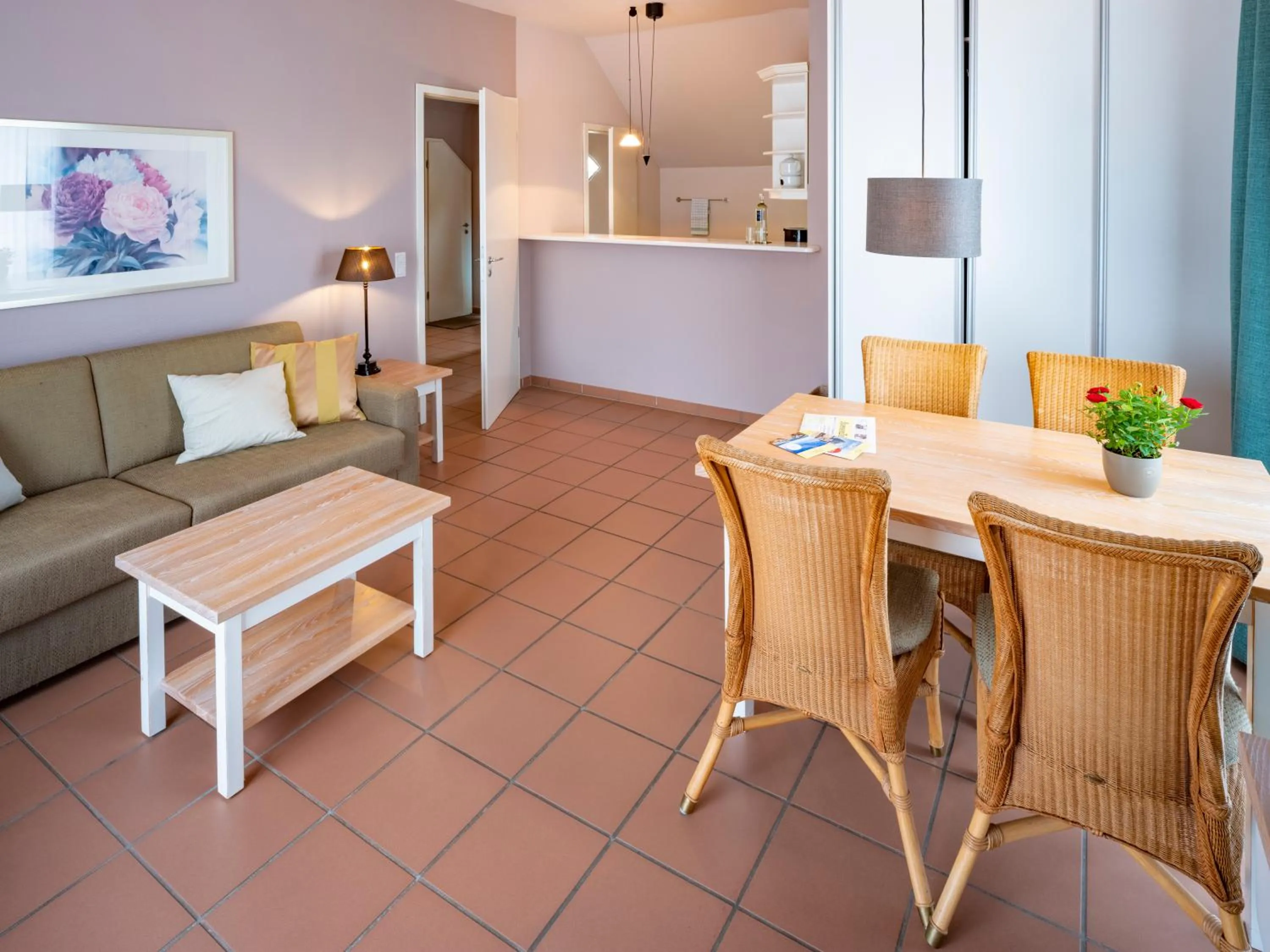 Living room in Hotel Hüttmann