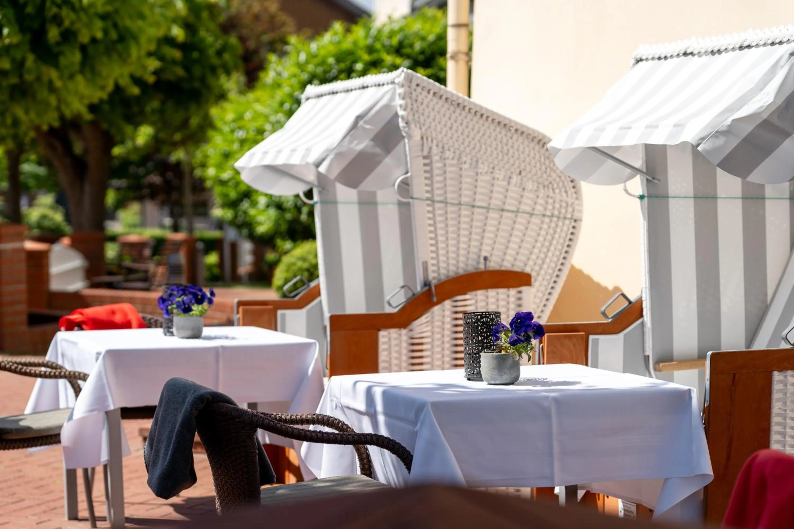 Balcony/Terrace in Hotel Hüttmann